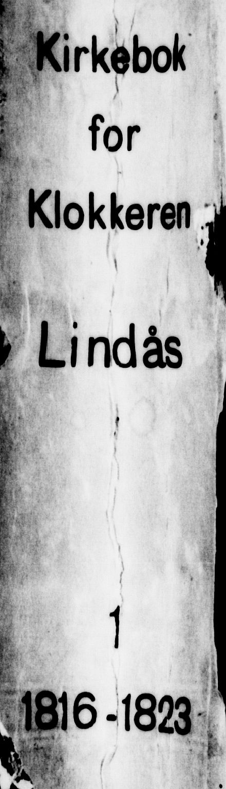 Lindås Sokneprestembete, AV/SAB-A-76701/H/Hab/Haba/L0001: Parish register (copy) no. A 1, 1816-1823, p. 1