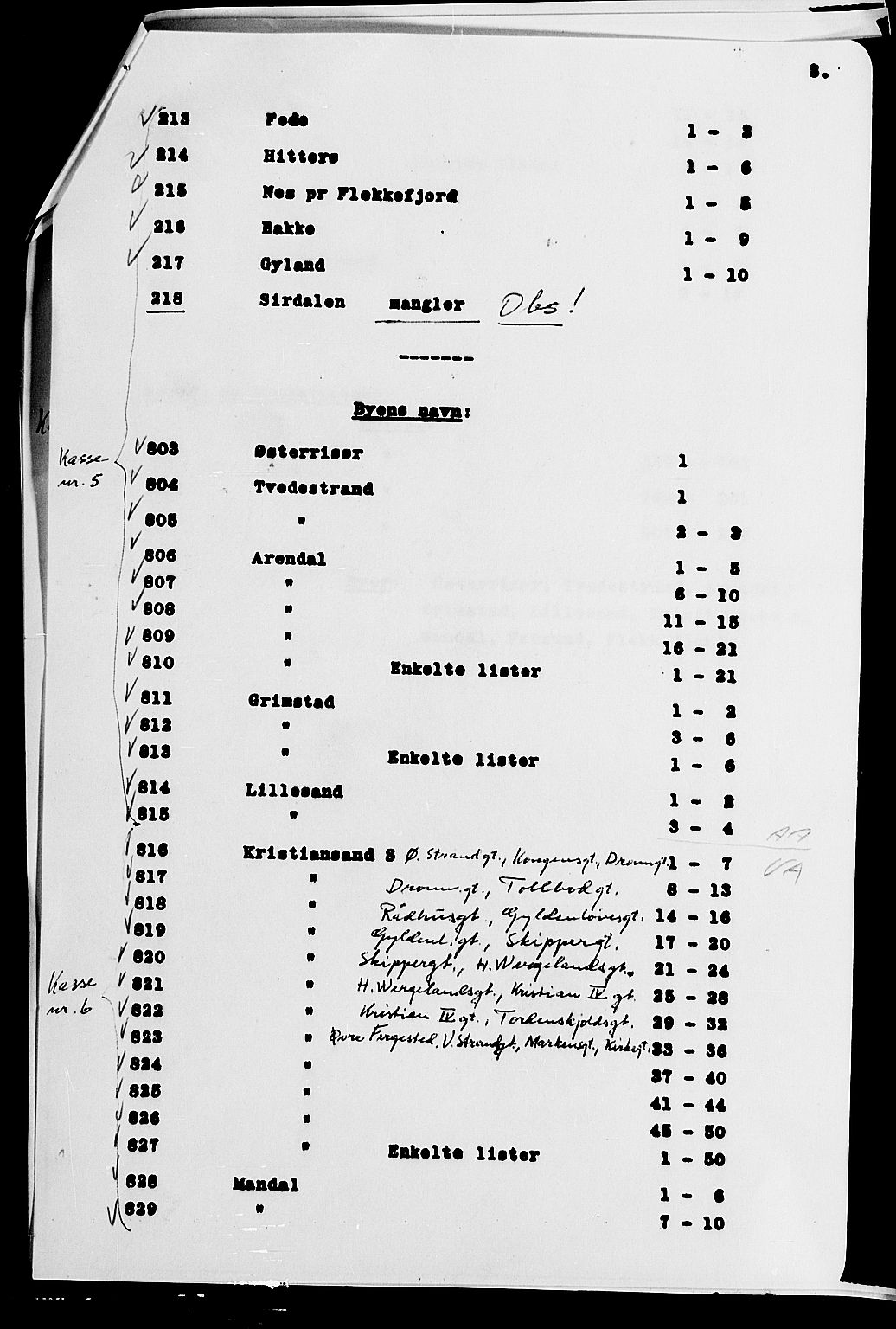 SAK, 1900 census for Feda, 1900, p. 17