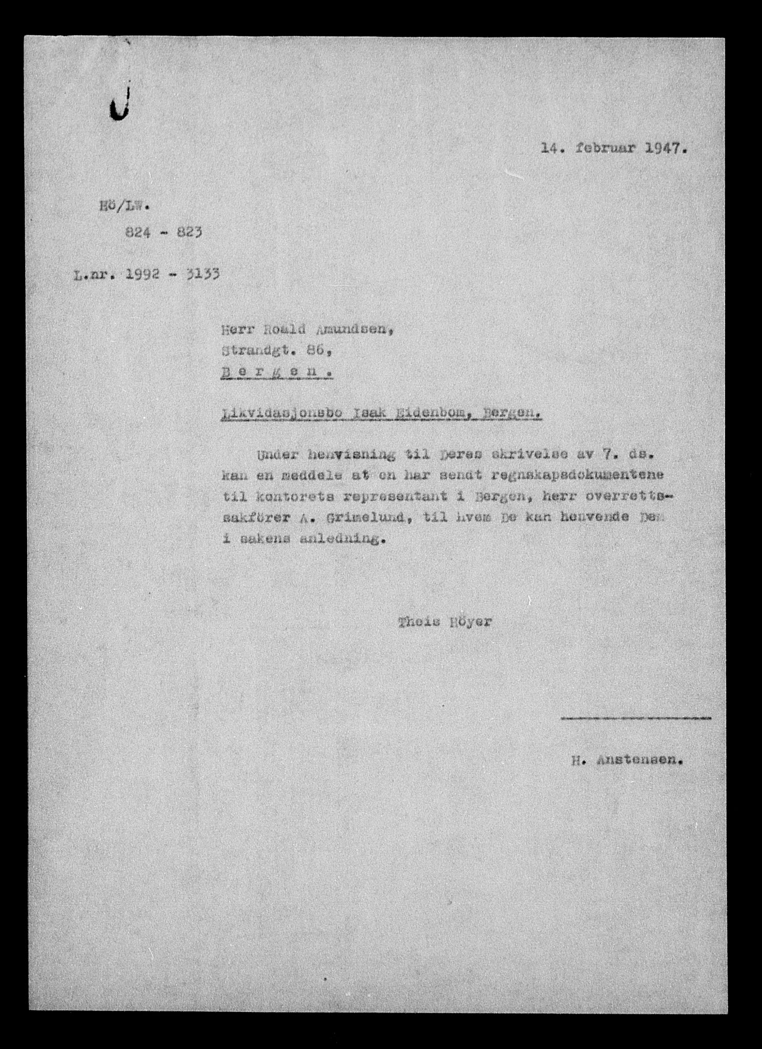 Justisdepartementet, Tilbakeføringskontoret for inndratte formuer, AV/RA-S-1564/H/Hc/Hcd/L0994: --, 1945-1947, p. 541