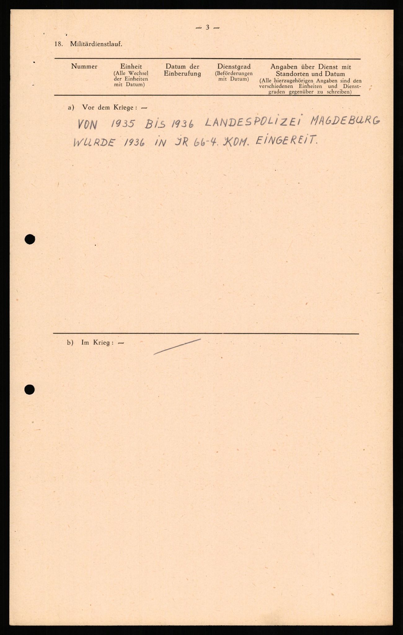 Forsvaret, Forsvarets overkommando II, AV/RA-RAFA-3915/D/Db/L0024: CI Questionaires. Tyske okkupasjonsstyrker i Norge. Tyskere., 1945-1946, p. 344