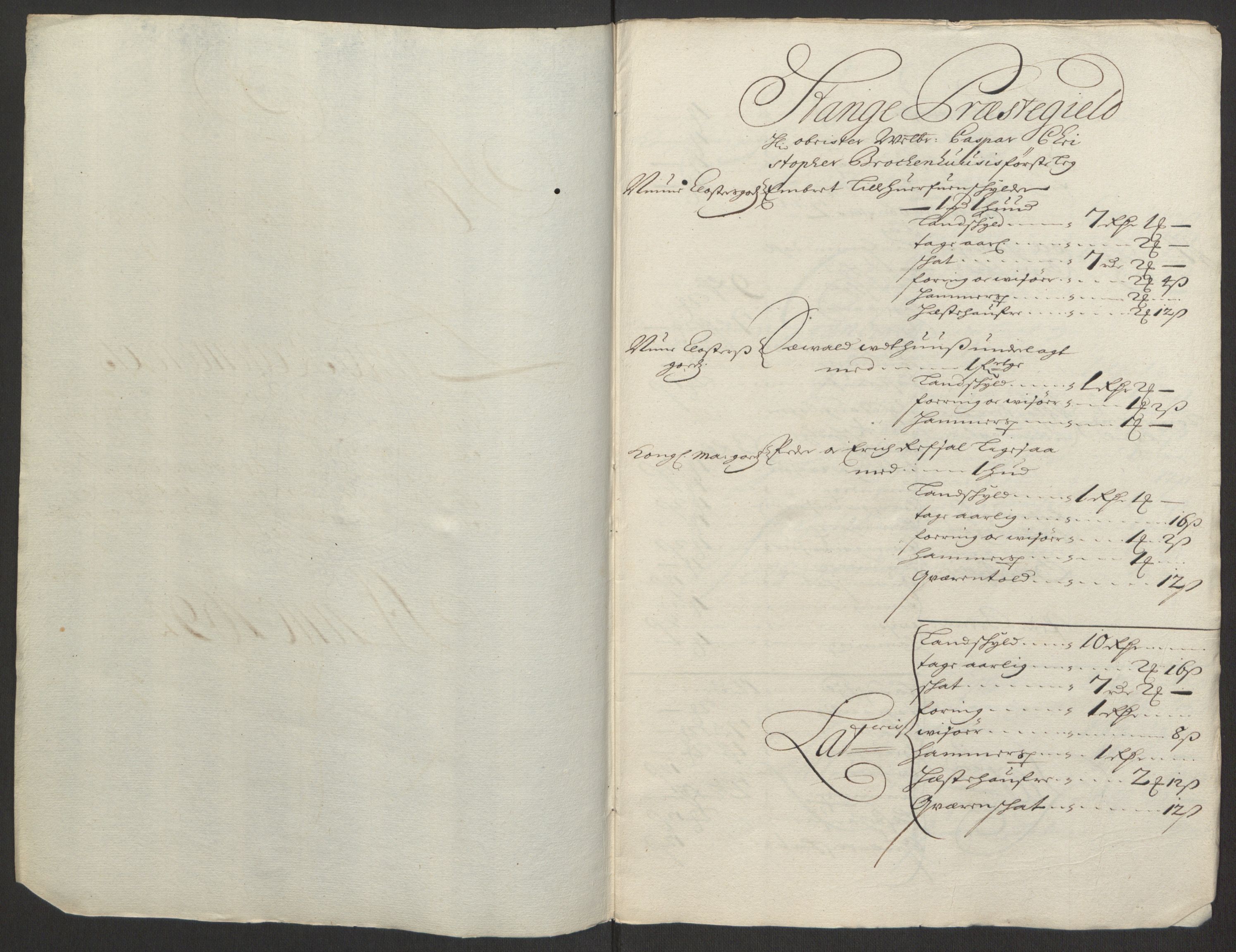Rentekammeret inntil 1814, Reviderte regnskaper, Fogderegnskap, RA/EA-4092/R16/L1035: Fogderegnskap Hedmark, 1694, p. 138