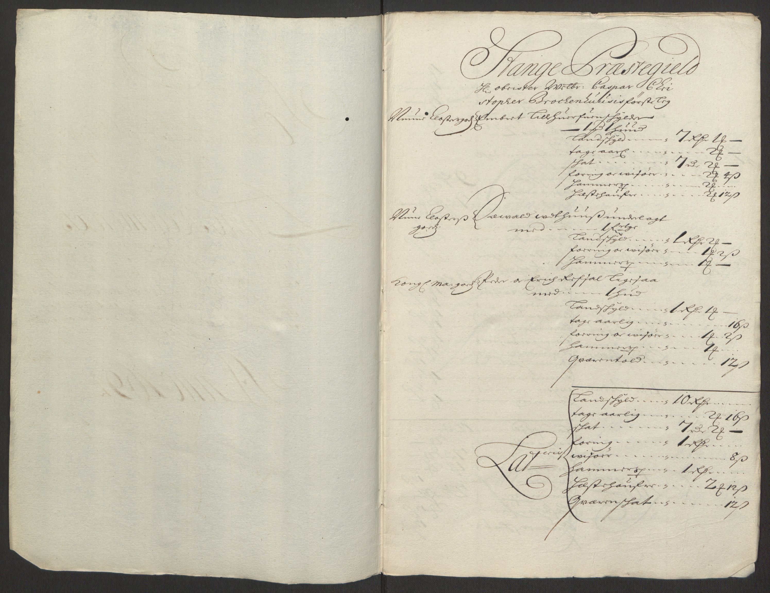 Rentekammeret inntil 1814, Reviderte regnskaper, Fogderegnskap, AV/RA-EA-4092/R16/L1035: Fogderegnskap Hedmark, 1694, p. 138