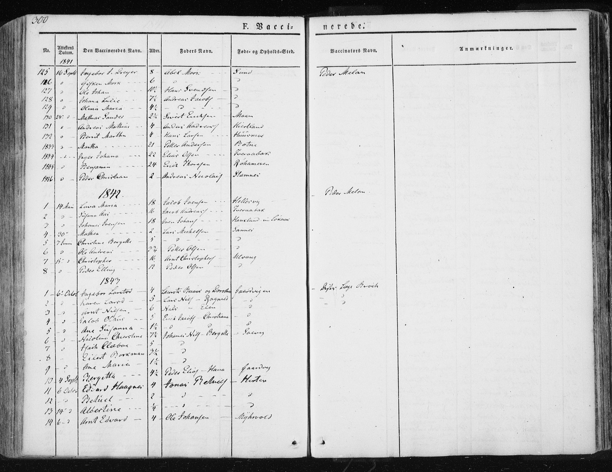 Ministerialprotokoller, klokkerbøker og fødselsregistre - Nordland, AV/SAT-A-1459/830/L0447: Parish register (official) no. 830A11, 1831-1854, p. 300