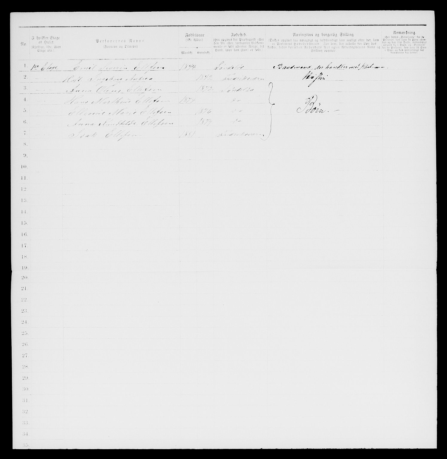 SAKO, 1885 census for 0798 Fredriksvern, 1885, p. 278