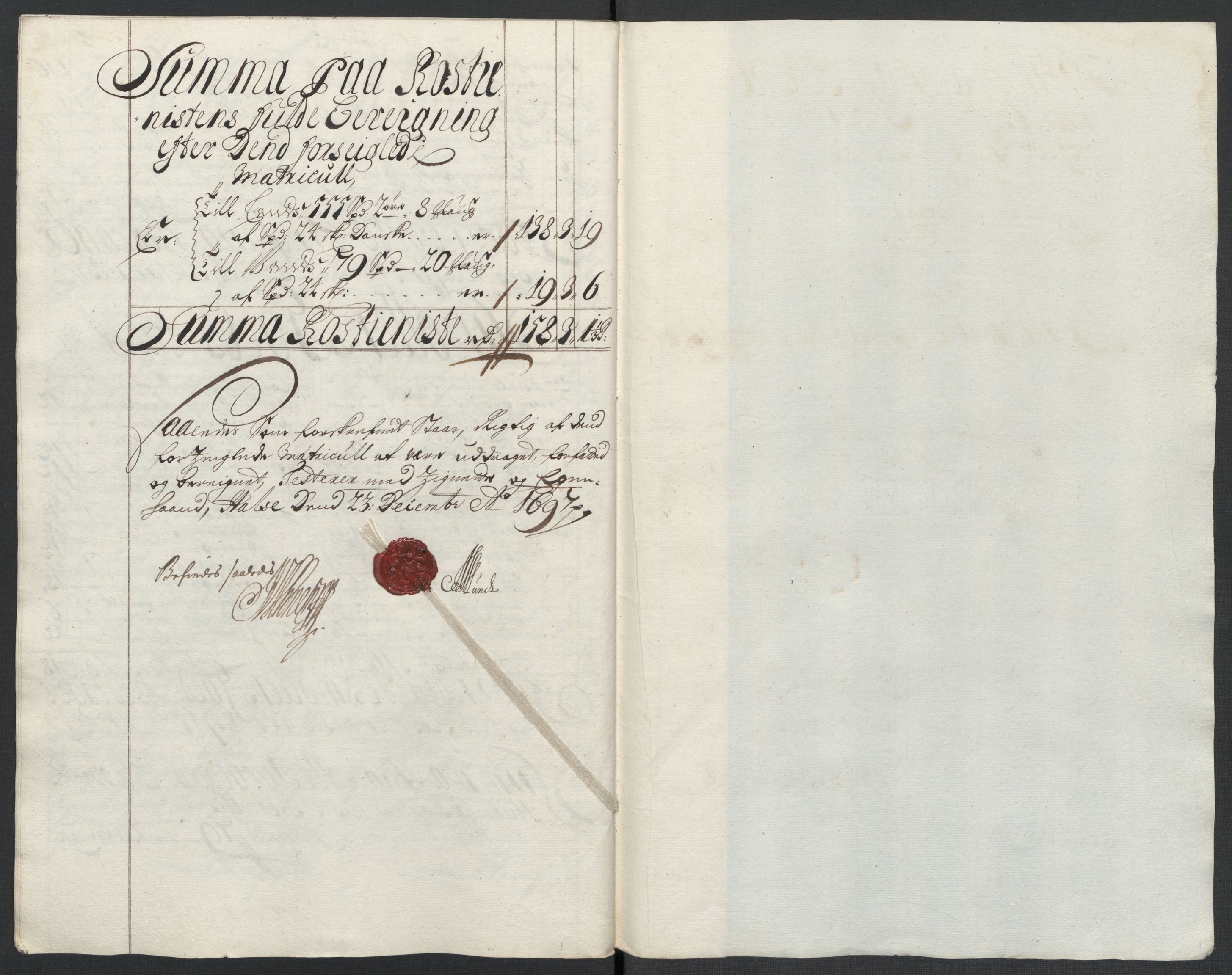 Rentekammeret inntil 1814, Reviderte regnskaper, Fogderegnskap, RA/EA-4092/R56/L3737: Fogderegnskap Nordmøre, 1697-1698, p. 87