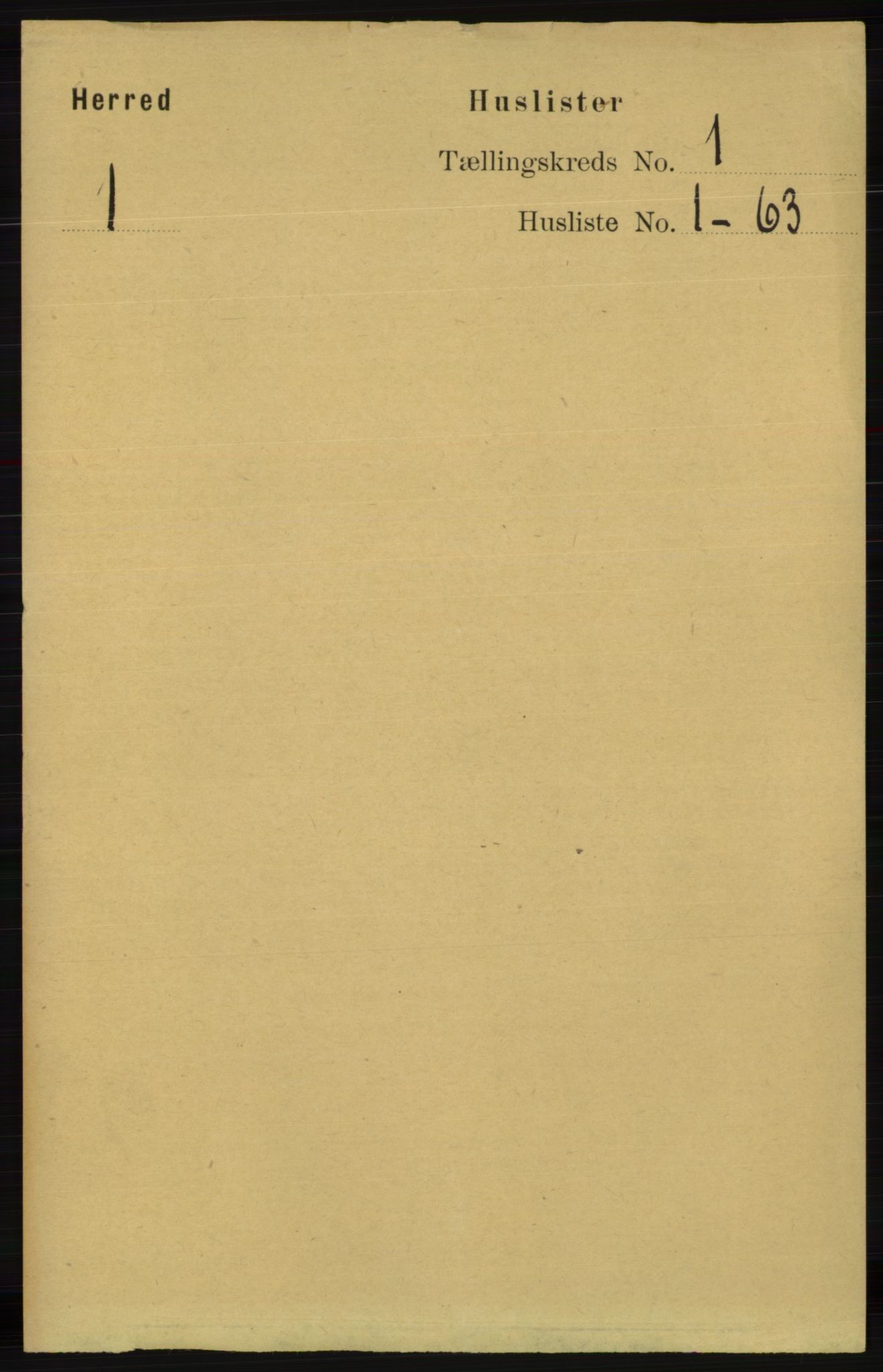 RA, 1891 census for 1039 Herad, 1891, p. 21
