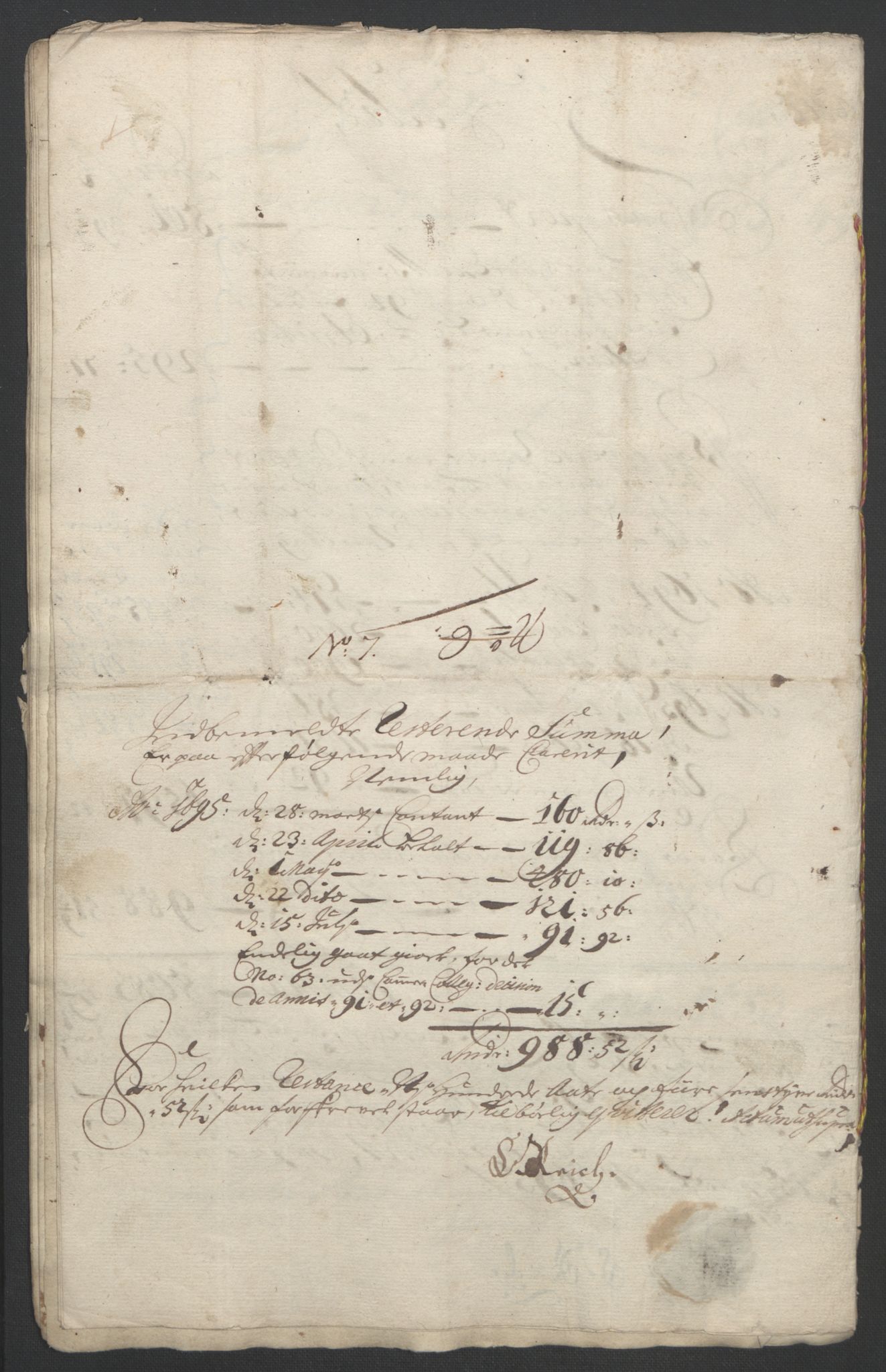 Rentekammeret inntil 1814, Reviderte regnskaper, Fogderegnskap, RA/EA-4092/R48/L2975: Fogderegnskap Sunnhordland og Hardanger, 1694, p. 18