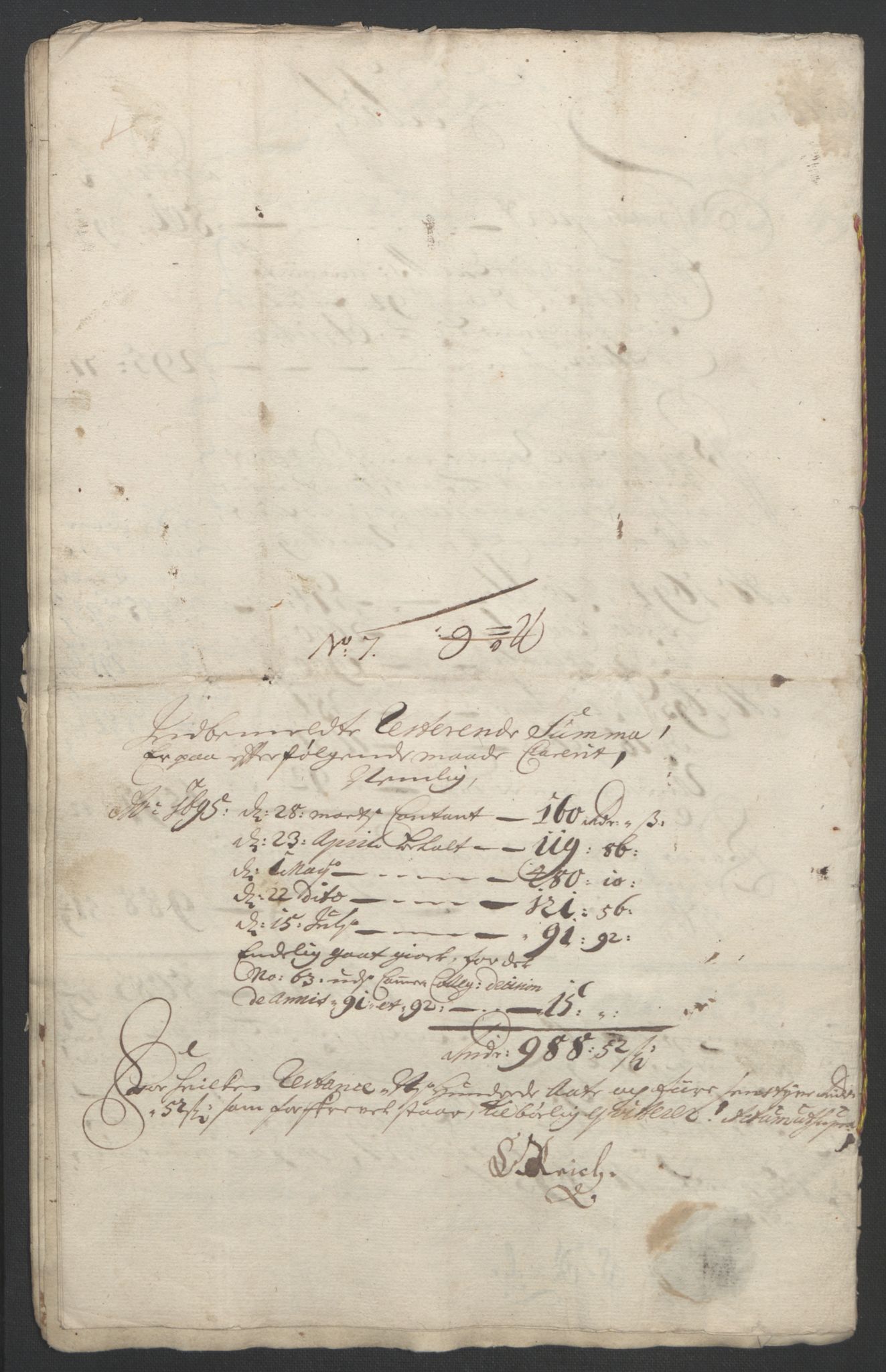 Rentekammeret inntil 1814, Reviderte regnskaper, Fogderegnskap, AV/RA-EA-4092/R48/L2975: Fogderegnskap Sunnhordland og Hardanger, 1694, p. 18