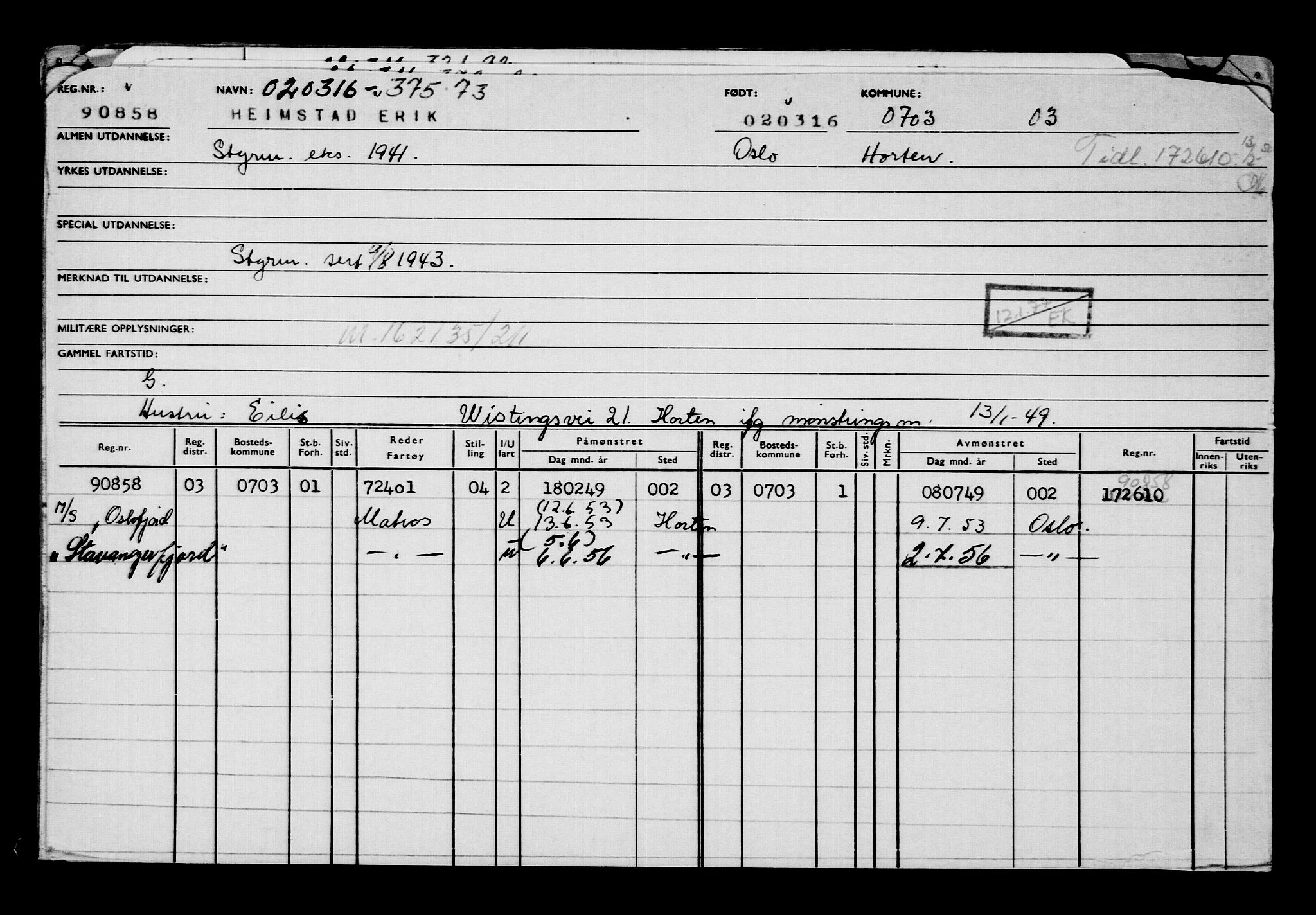 Direktoratet for sjømenn, AV/RA-S-3545/G/Gb/L0137: Hovedkort, 1916, p. 215