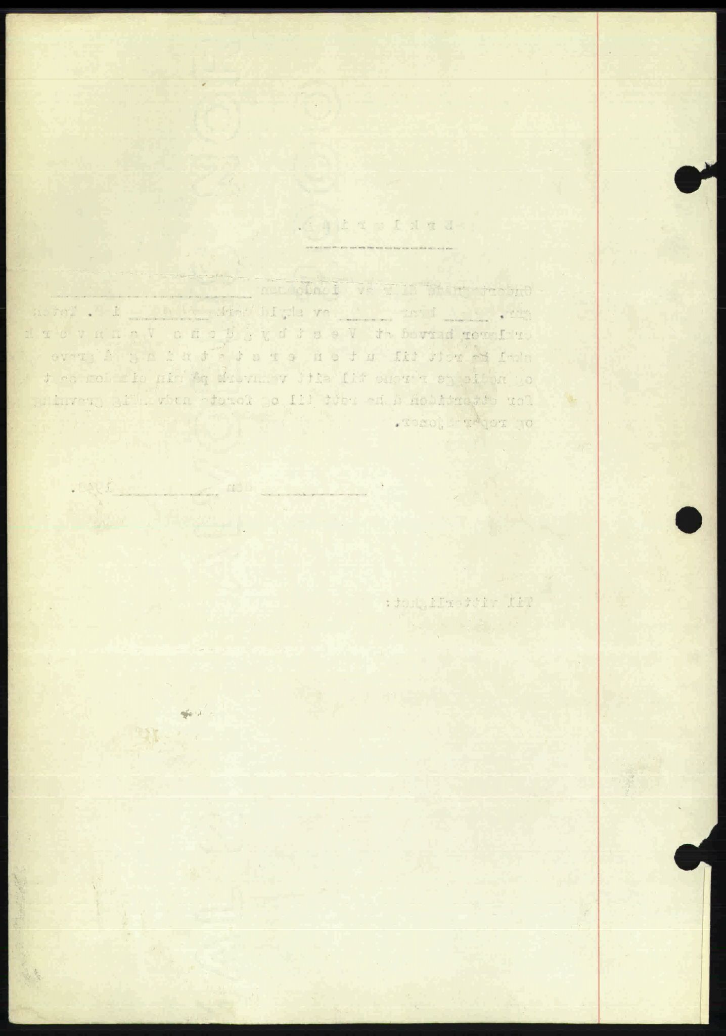 Toten tingrett, SAH/TING-006/H/Hb/Hbc/L0020: Mortgage book no. Hbc-20, 1948-1948, Diary no: : 3224/1948