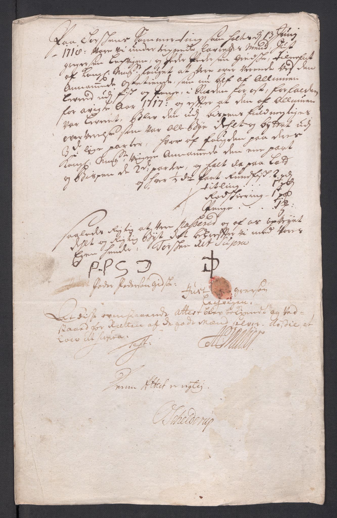 Rentekammeret inntil 1814, Reviderte regnskaper, Fogderegnskap, AV/RA-EA-4092/R68/L4764: Fogderegnskap Senja og Troms, 1718, p. 256