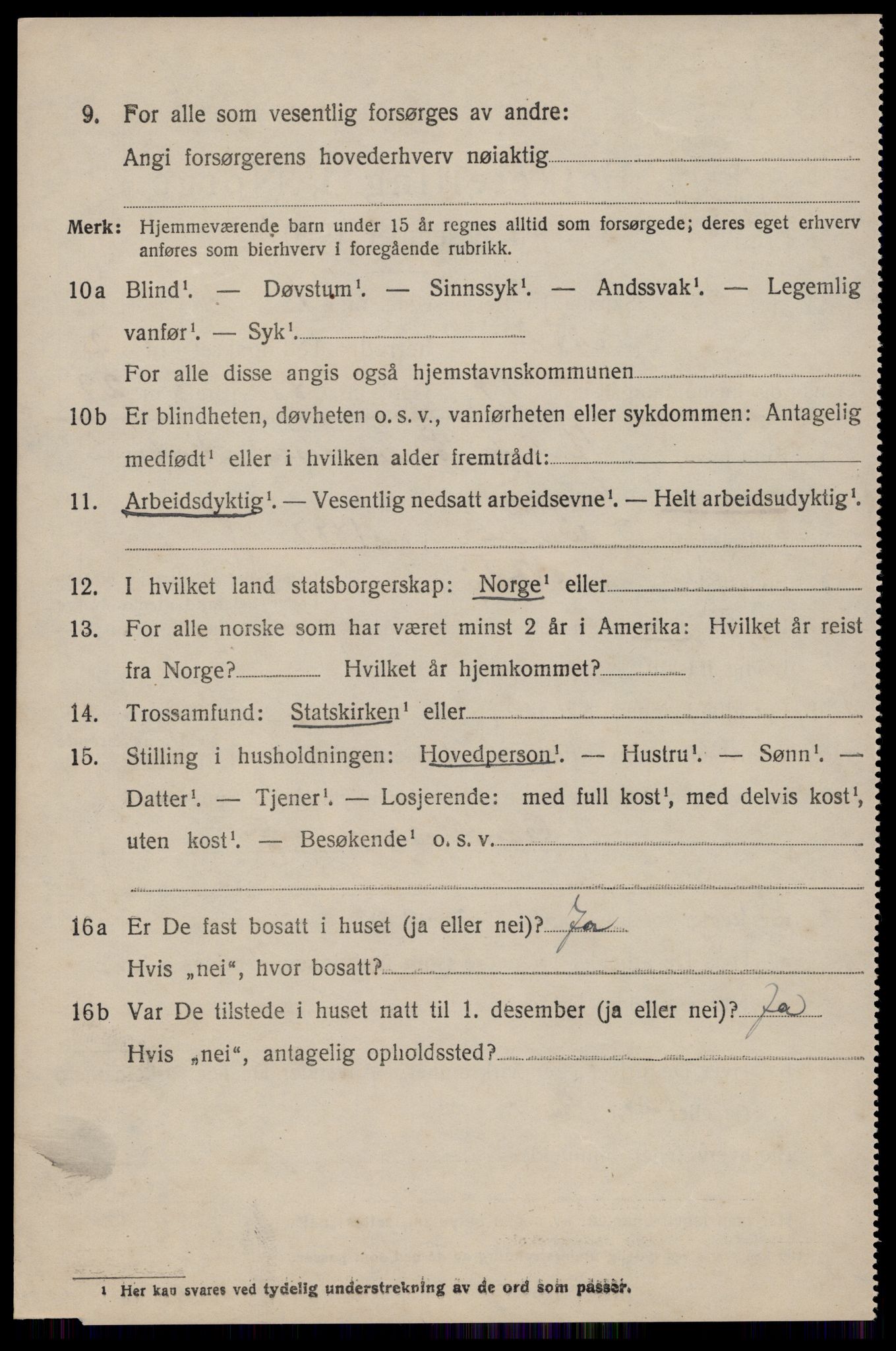 SAST, 1920 census for Nærbø, 1920, p. 1624