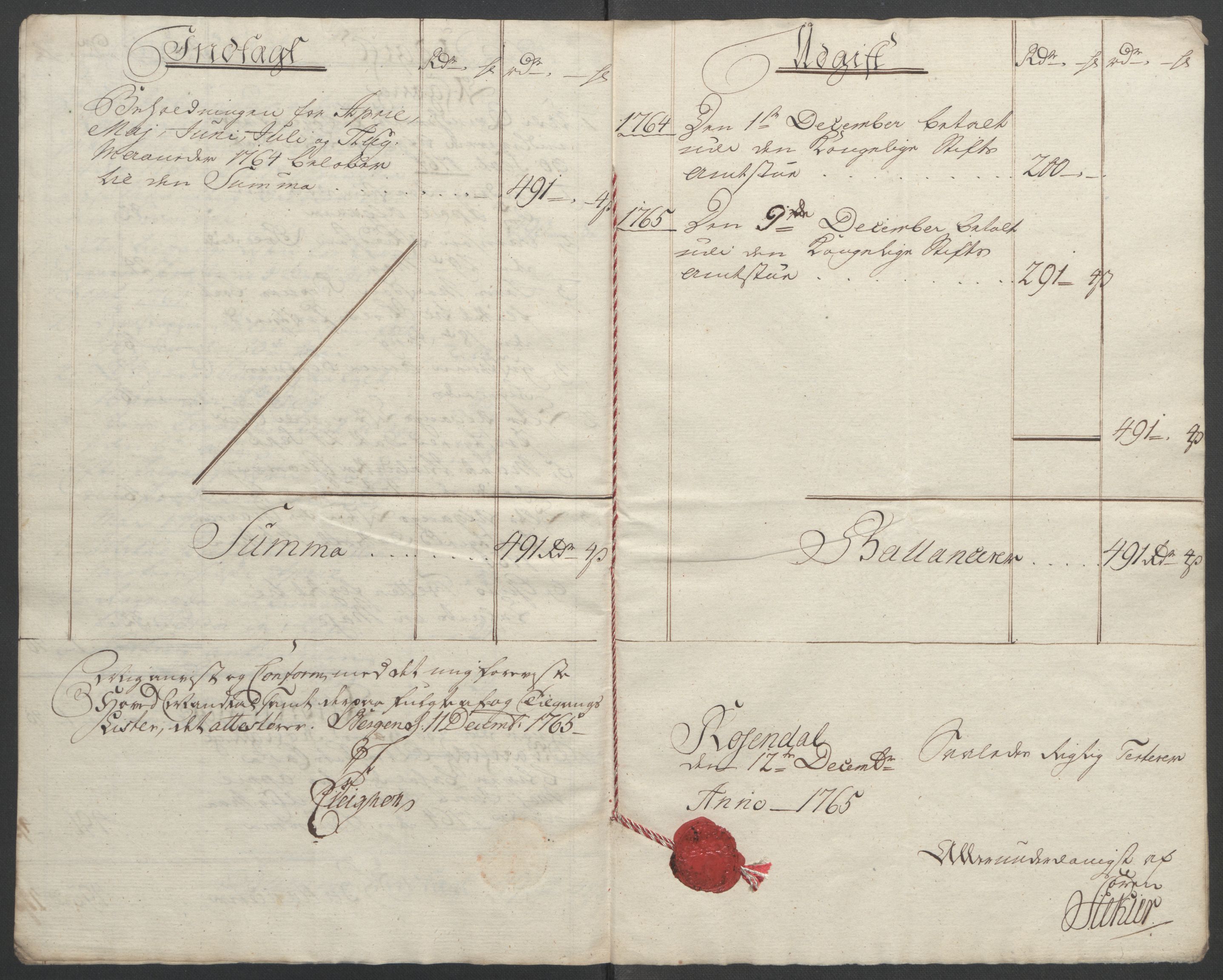 Rentekammeret inntil 1814, Reviderte regnskaper, Fogderegnskap, AV/RA-EA-4092/R49/L3157: Ekstraskatten Rosendal Baroni, 1762-1772, p. 91