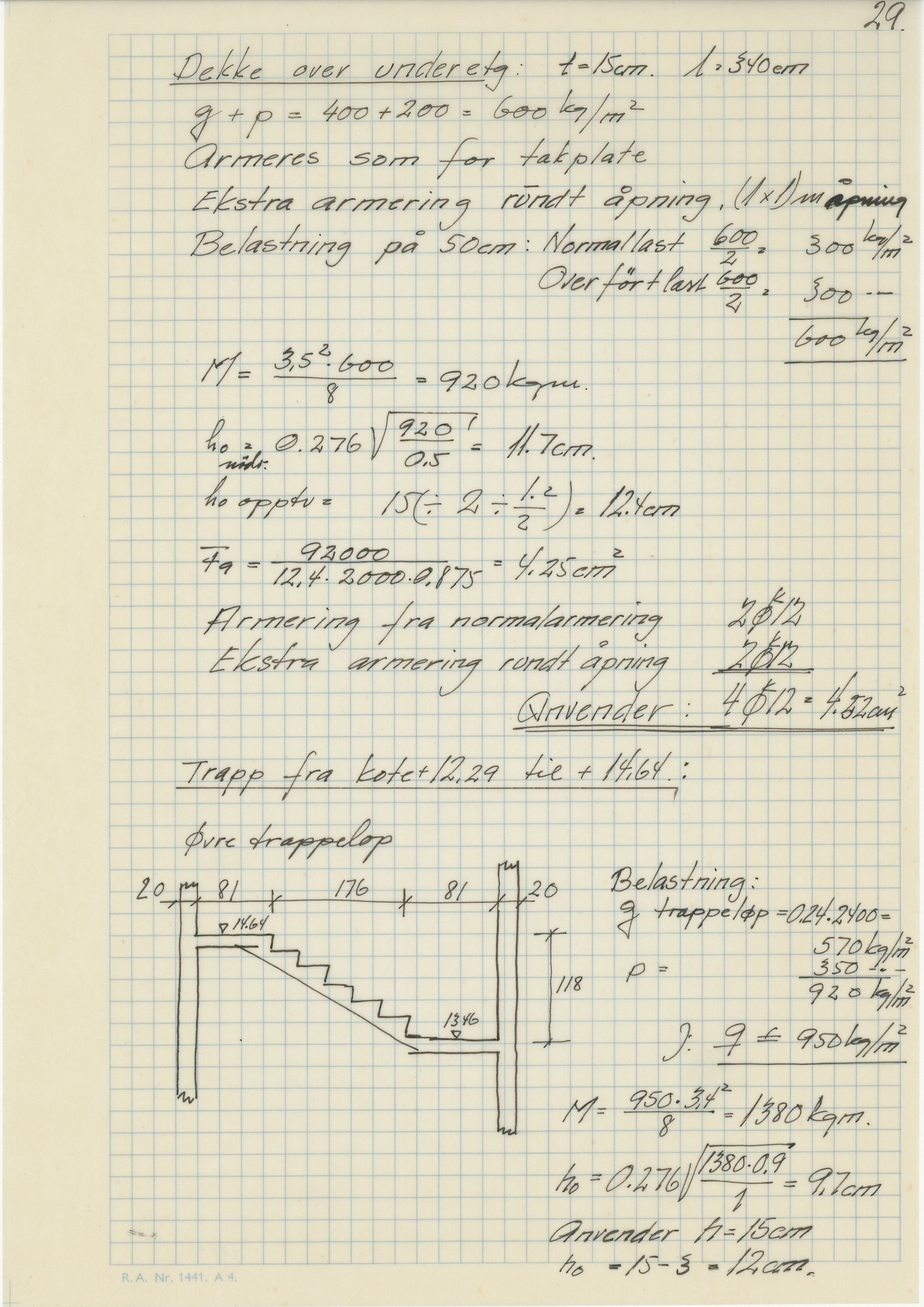 Odda smelteverk AS, KRAM/A-0157.1/T/Td/L0009: Gruppe 9. Blandingsrom og kokstørker, 1920-1970, p. 633