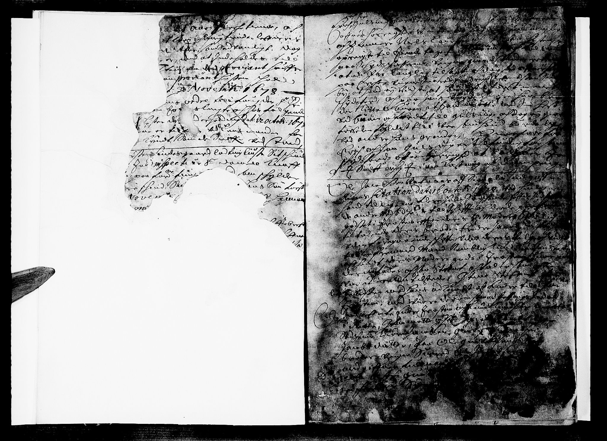 Ringerike og Hallingdal sorenskriveri, SAKO/A-81/F/Fa/Fab/L0007: Tingbok - Sorenskriveriet, 1679-1680, p. 2