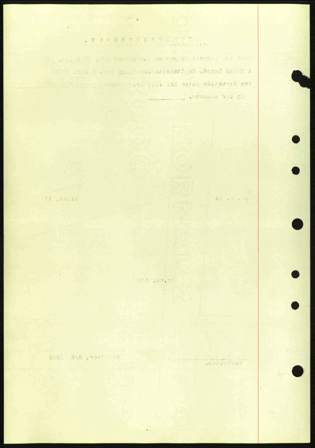 Nordre Sunnmøre sorenskriveri, SAT/A-0006/1/2/2C/2Ca: Mortgage book no. A7, 1939-1939, Diary no: : 1071/1939