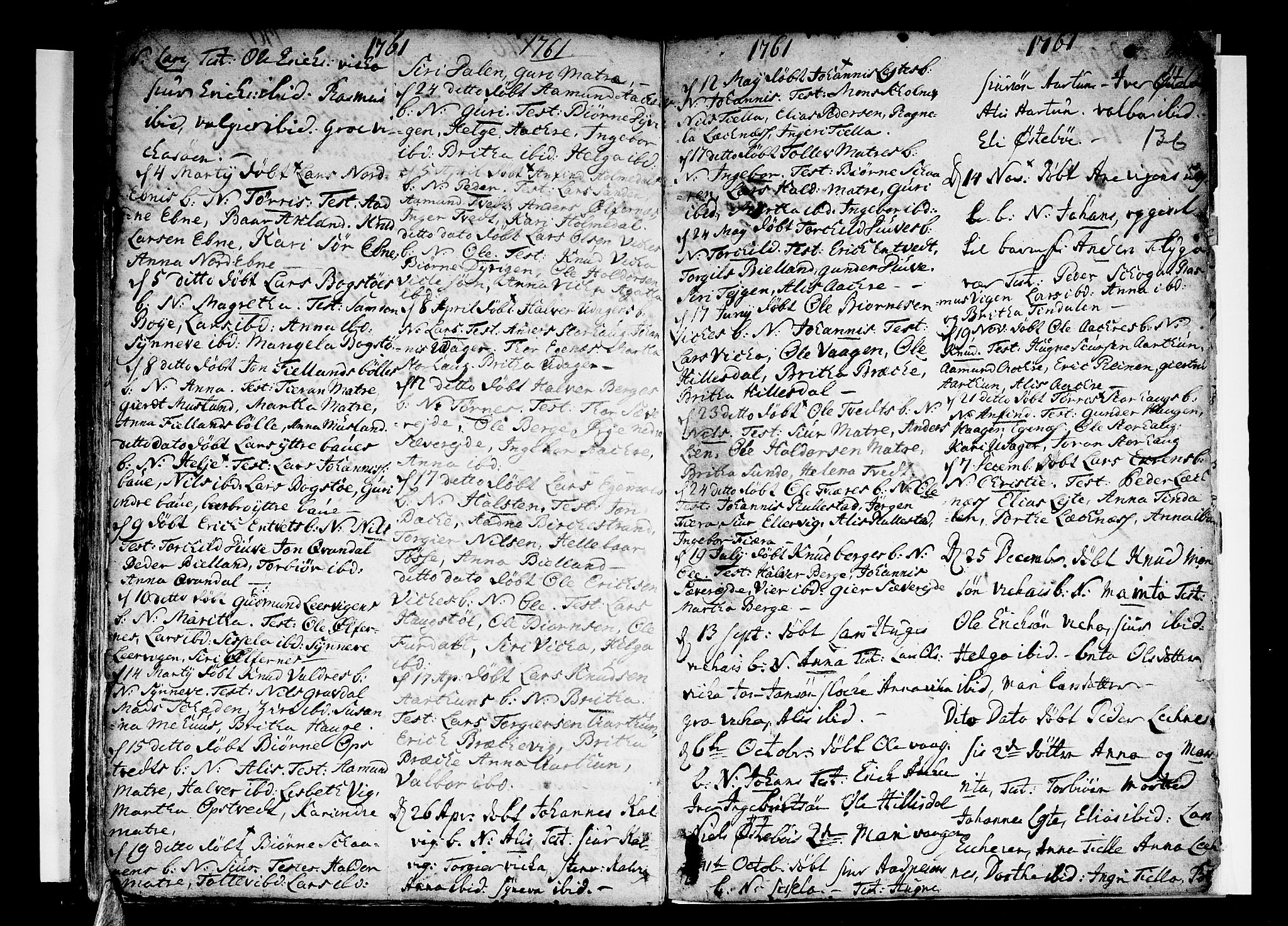 Skånevik sokneprestembete, SAB/A-77801/H/Haa: Parish register (official) no. A 1, 1745-1789, p. 136