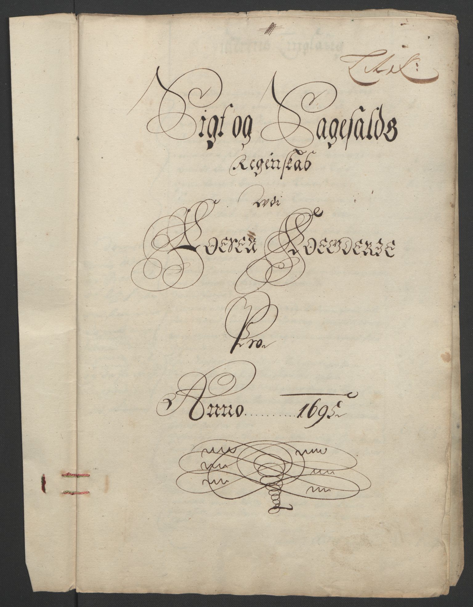 Rentekammeret inntil 1814, Reviderte regnskaper, Fogderegnskap, RA/EA-4092/R57/L3851: Fogderegnskap Fosen, 1695-1696, p. 145