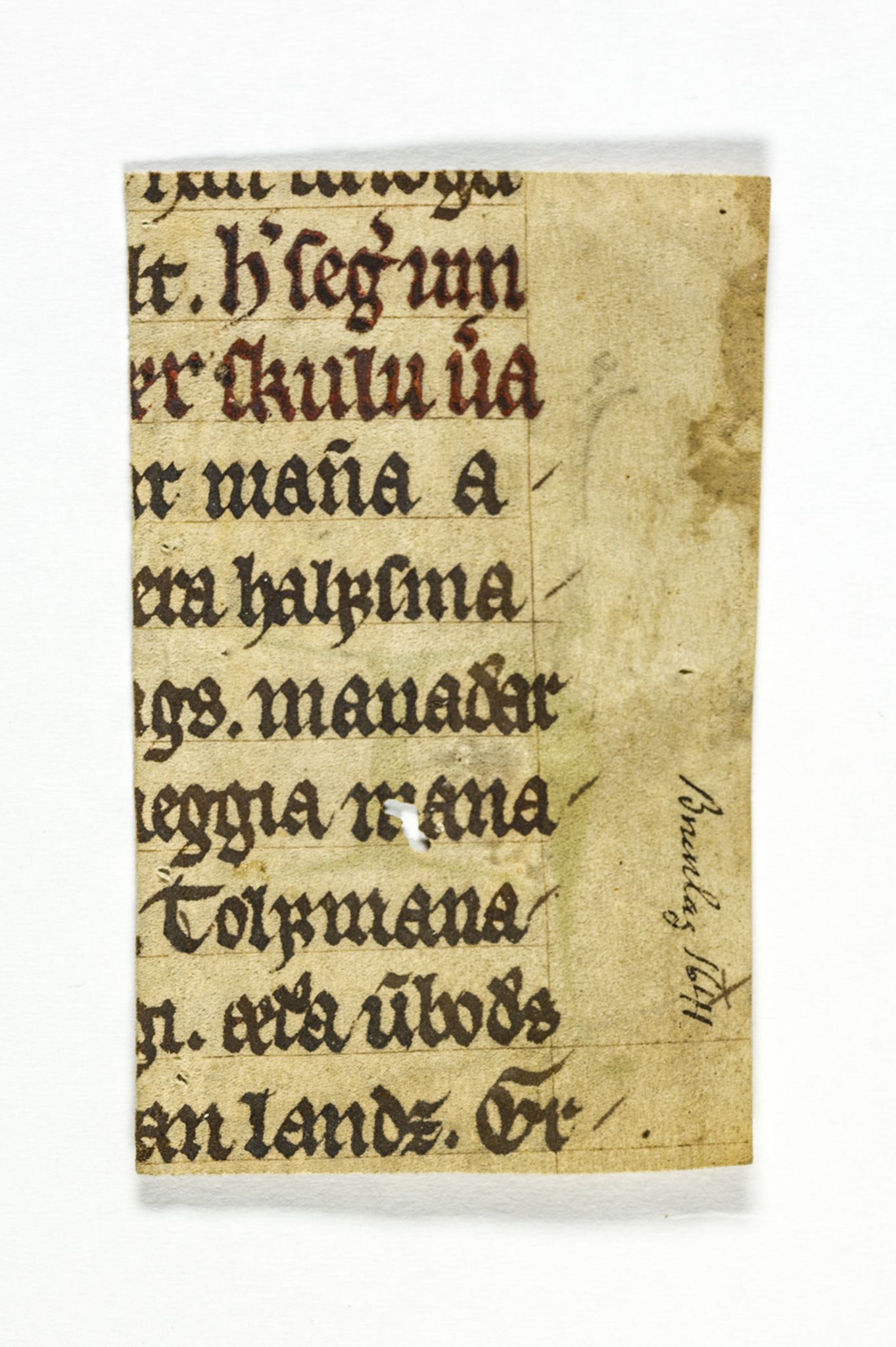 Riksarkivets diplomsamling, AV/RA-EA-5965/F26/L0003: Norrøne membranfragmenter bestand 11-30, 1100-1536, p. 122