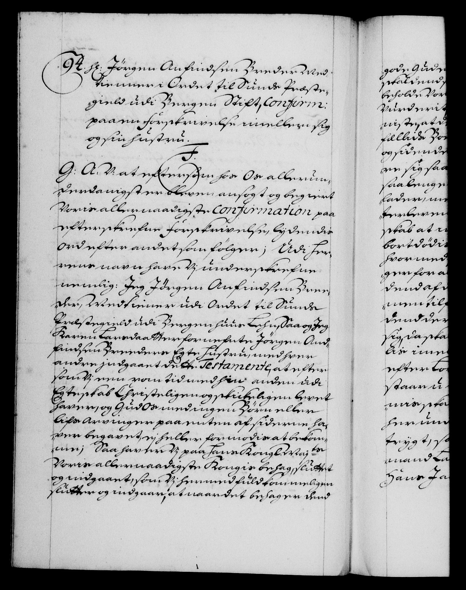 Danske Kanselli 1572-1799, AV/RA-EA-3023/F/Fc/Fca/Fcaa/L0018: Norske registre, 1699-1703, p. 223b