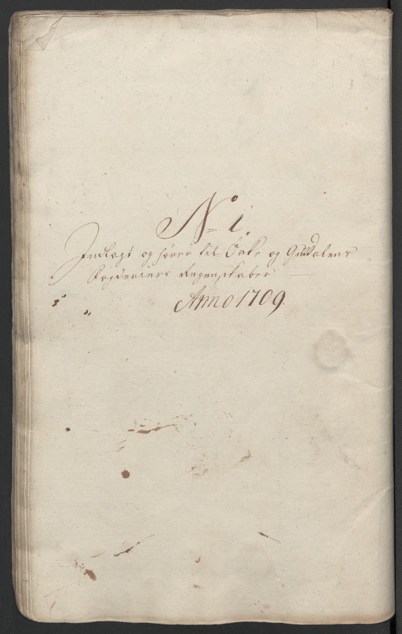 Rentekammeret inntil 1814, Reviderte regnskaper, Fogderegnskap, RA/EA-4092/R60/L3959: Fogderegnskap Orkdal og Gauldal, 1709, p. 95