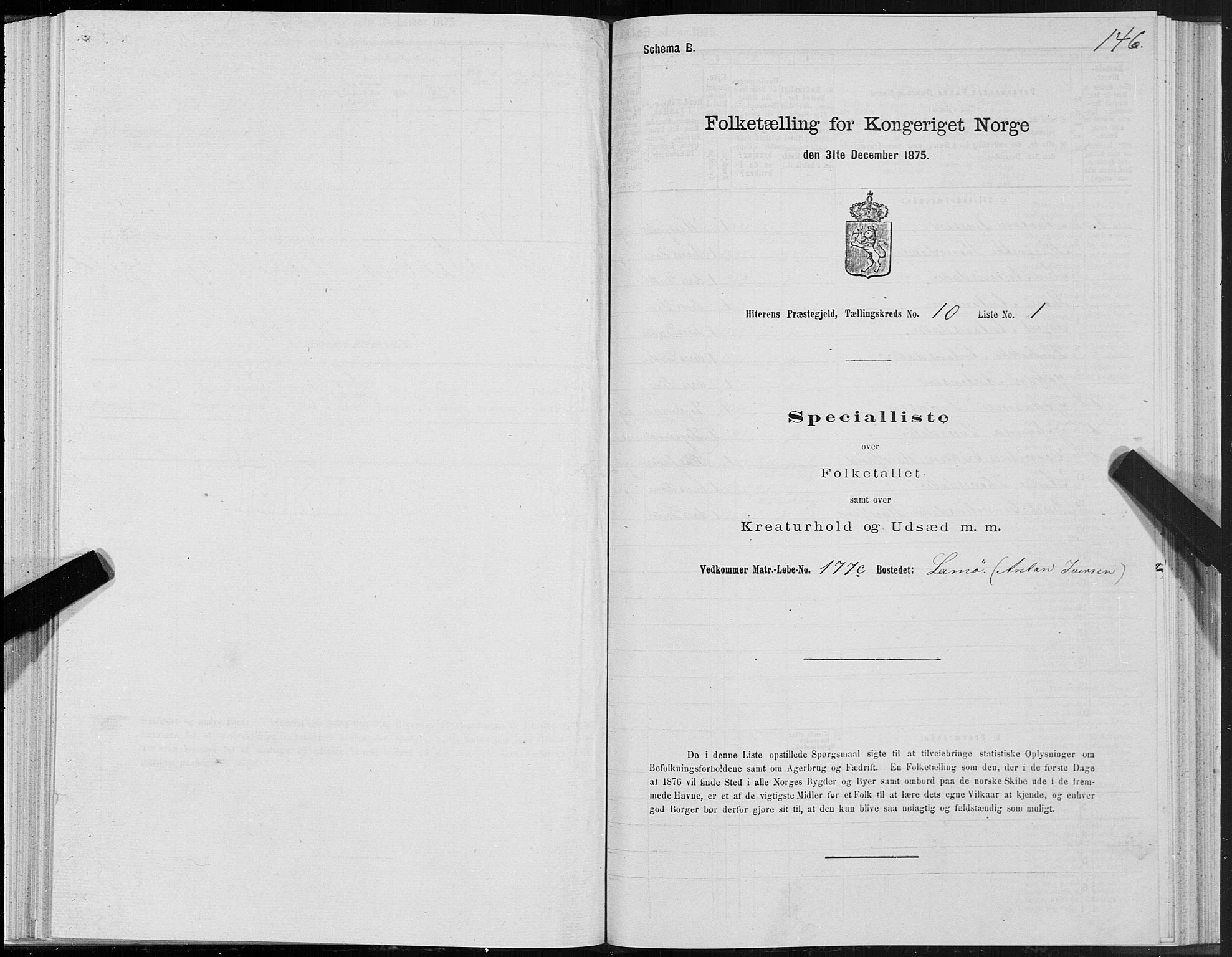 SAT, 1875 census for 1617P Hitra, 1875, p. 5146