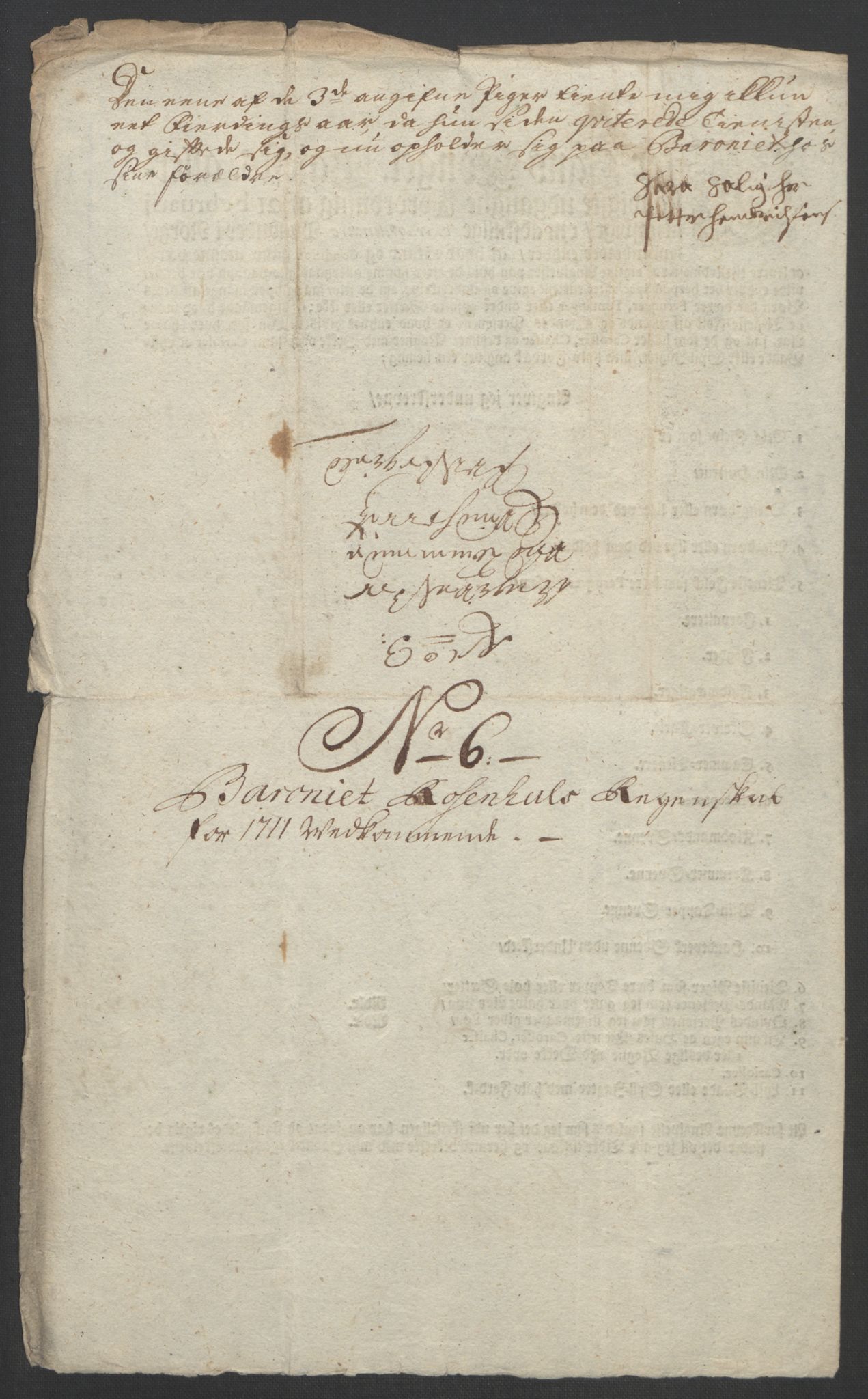 Rentekammeret inntil 1814, Reviderte regnskaper, Fogderegnskap, RA/EA-4092/R49/L3138: Fogderegnskap Rosendal Baroni, 1691-1714, p. 298