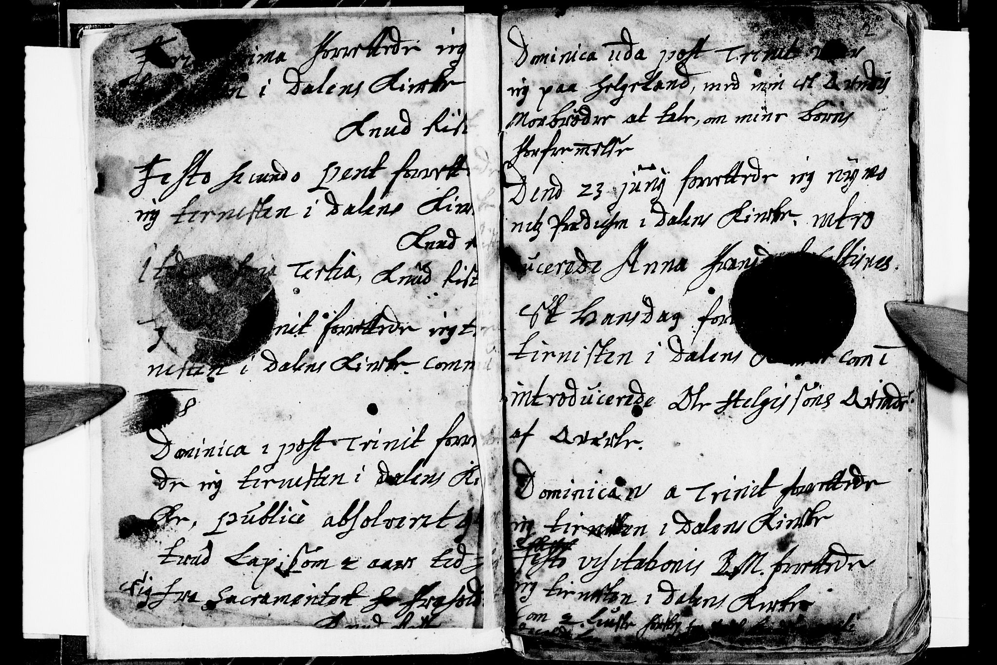 Ministerialprotokoller, klokkerbøker og fødselsregistre - Nordland, AV/SAT-A-1459/847/L0661: Parish register (official) no. 847A01, 1708-1717, p. 2