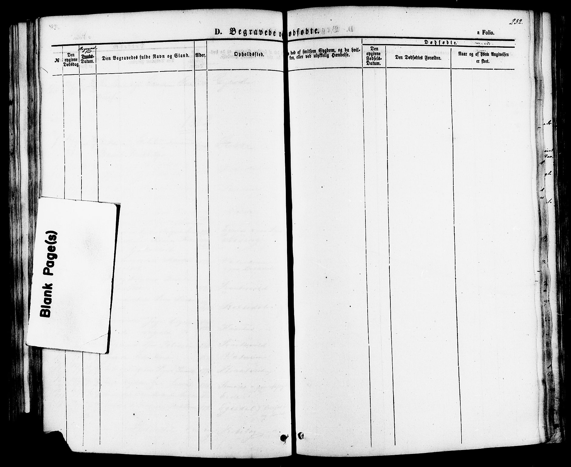 Skjold sokneprestkontor, AV/SAST-A-101847/H/Ha/Haa/L0007: Parish register (official) no. A 7, 1857-1882, p. 232