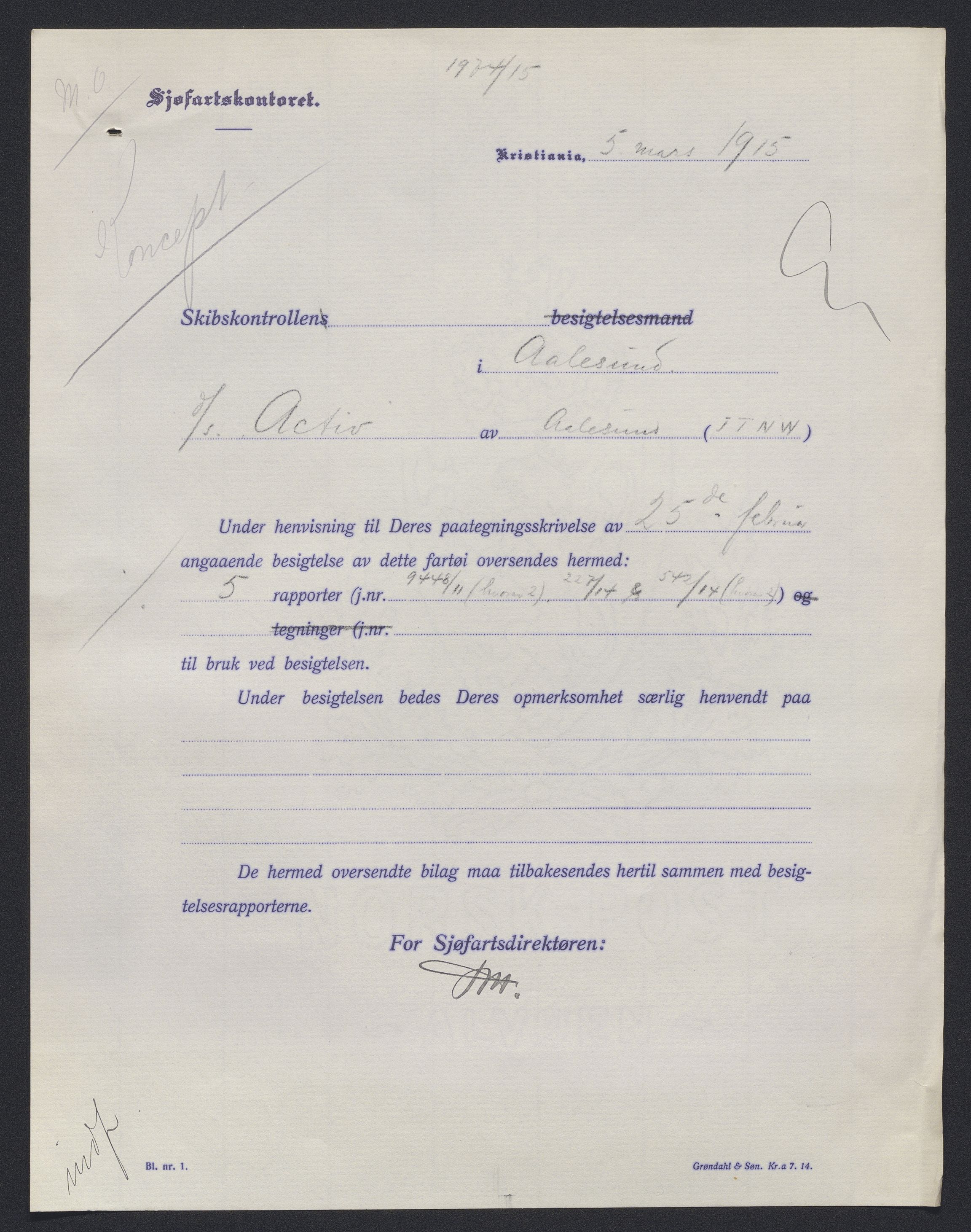 Sjøfartsdirektoratet med forløpere, skipsmapper slettede skip, AV/RA-S-4998/F/Fa/L0002: --, 1873-1923, p. 131