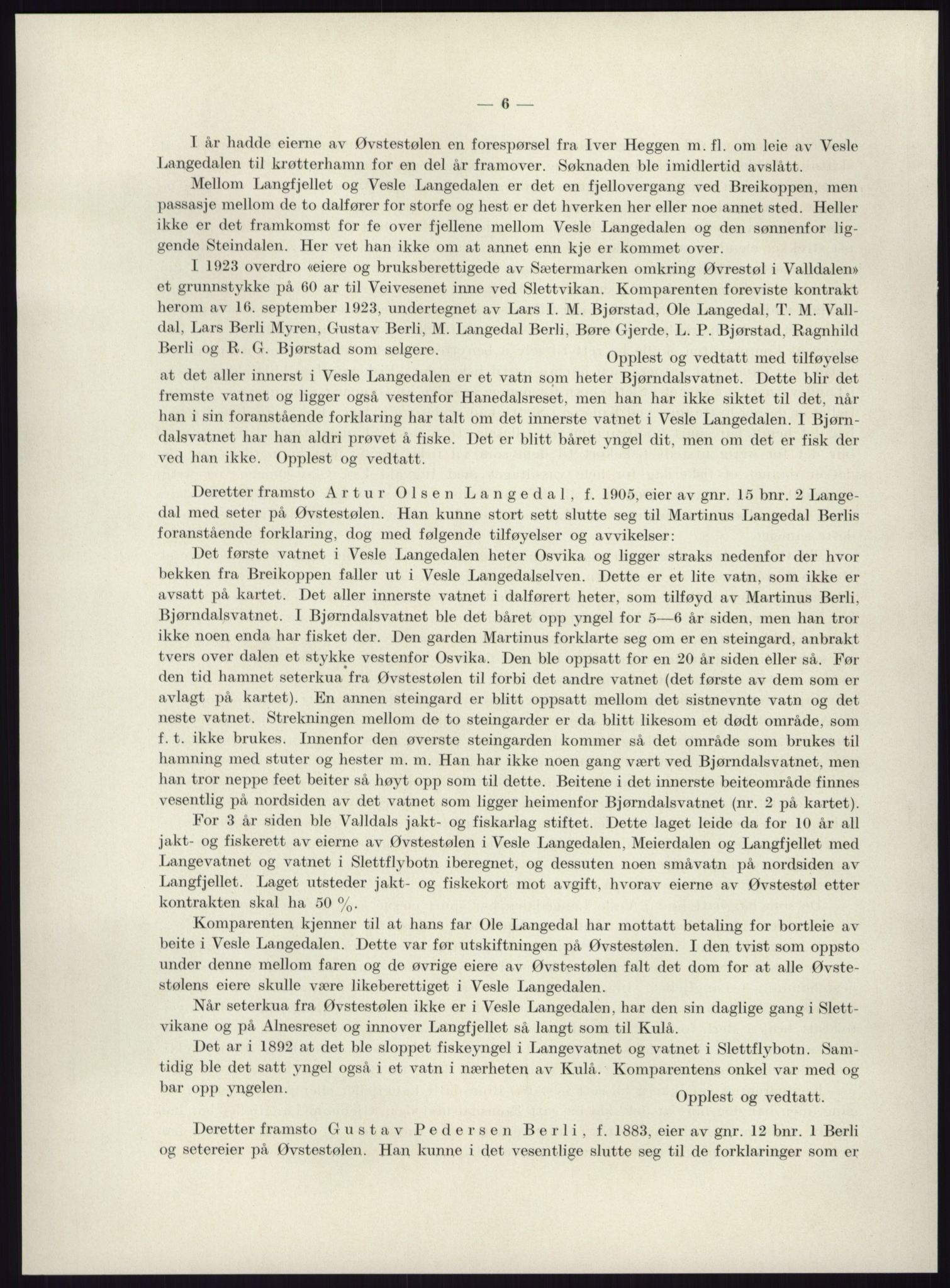 Høyfjellskommisjonen, AV/RA-S-1546/X/Xa/L0001: Nr. 1-33, 1909-1953, p. 6784