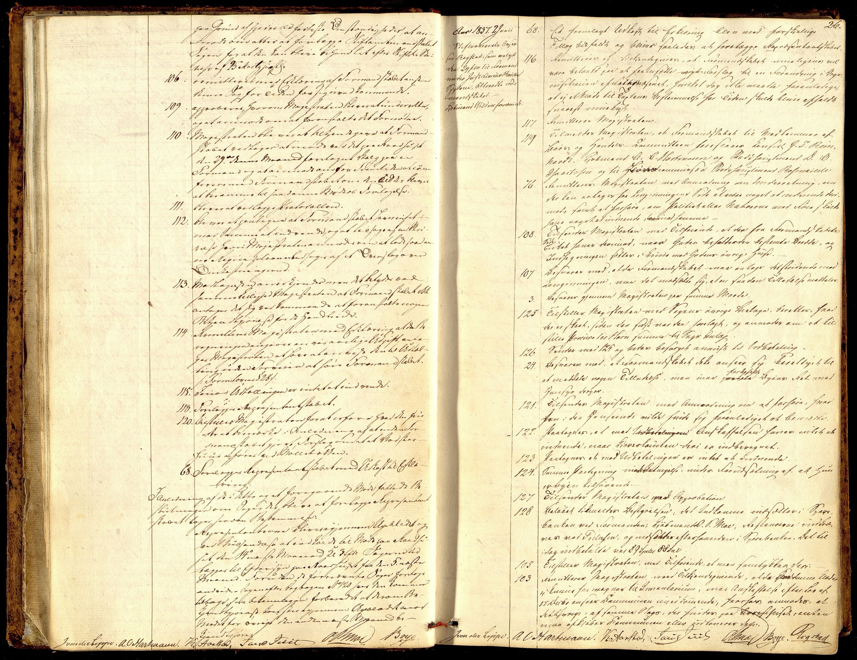 Kristiansand By - Formannskapet, ARKSOR/1001KG120/A/Aa/L0001: Møtebok (d), 1837-1842