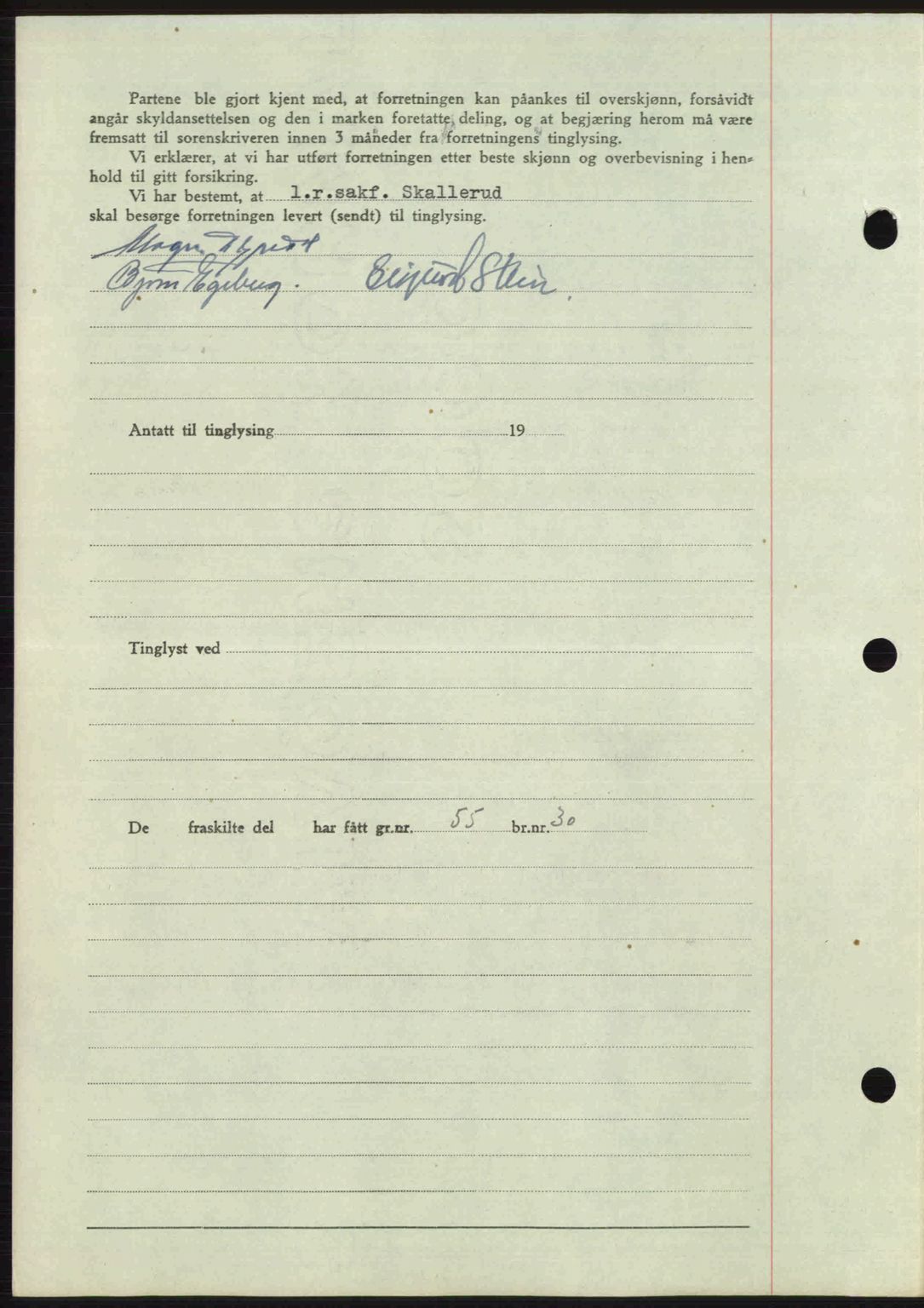 Rakkestad sorenskriveri, AV/SAO-A-10686/G/Gb/Gba/Gbab/L0012a: Mortgage book no. A12 I, 1945-1946, Diary no: : 135/1946