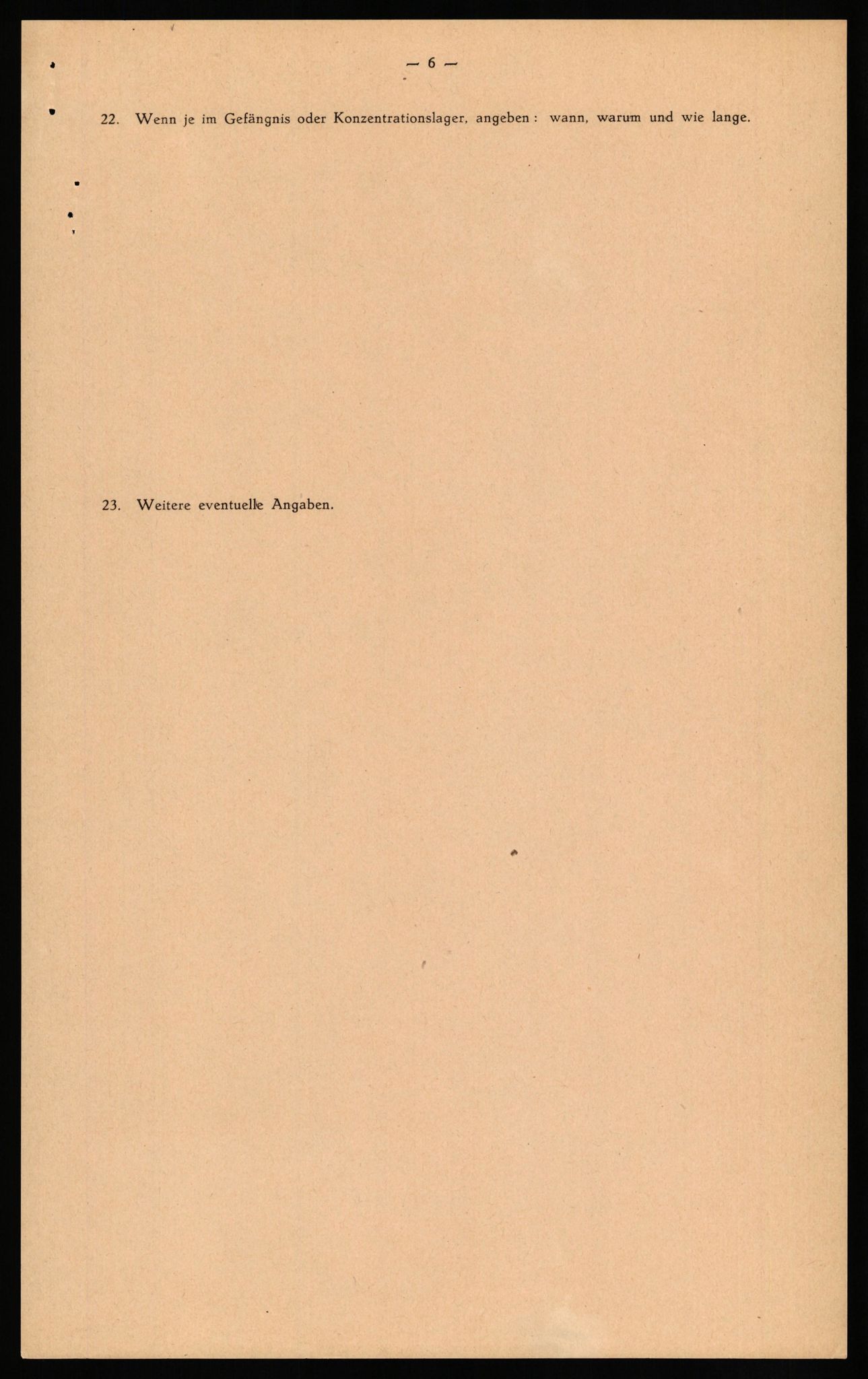 Forsvaret, Forsvarets overkommando II, AV/RA-RAFA-3915/D/Db/L0027: CI Questionaires. Tyske okkupasjonsstyrker i Norge. Tyskere., 1945-1946, p. 86