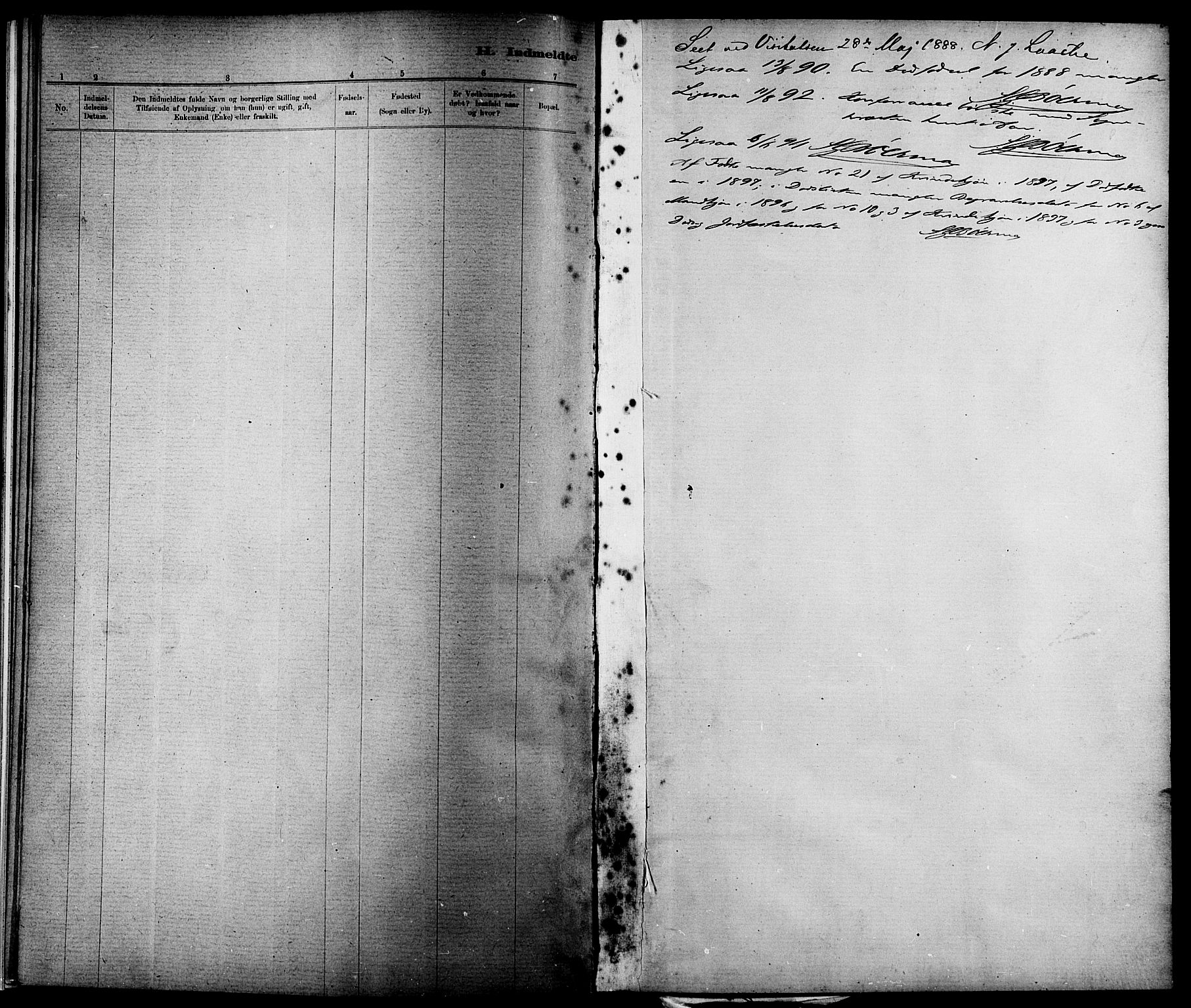 Ministerialprotokoller, klokkerbøker og fødselsregistre - Nord-Trøndelag, SAT/A-1458/744/L0423: Parish register (copy) no. 744C02, 1886-1905