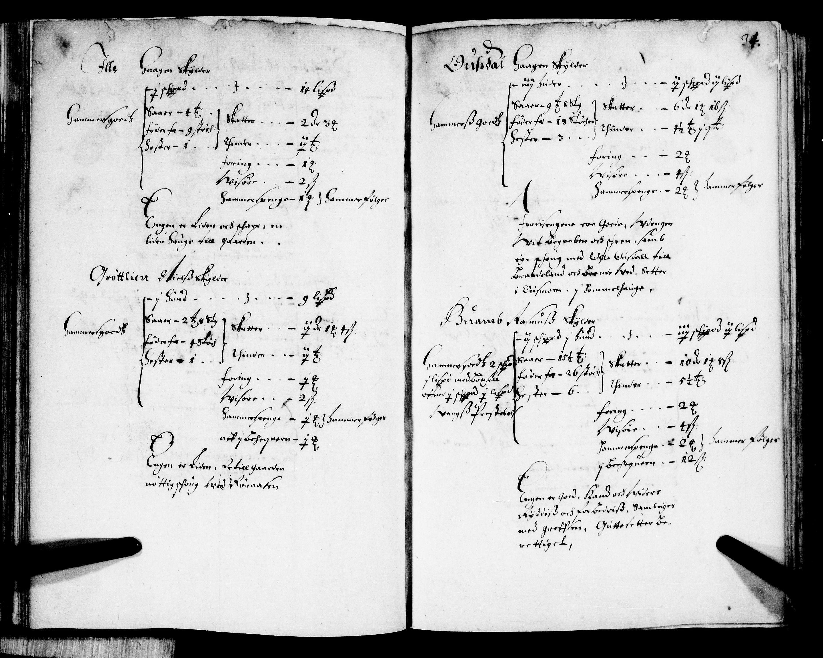 Rentekammeret inntil 1814, Realistisk ordnet avdeling, AV/RA-EA-4070/N/Nb/Nba/L0012: Hedmark fogderi, 1. del, 1669, p. 33b-34a