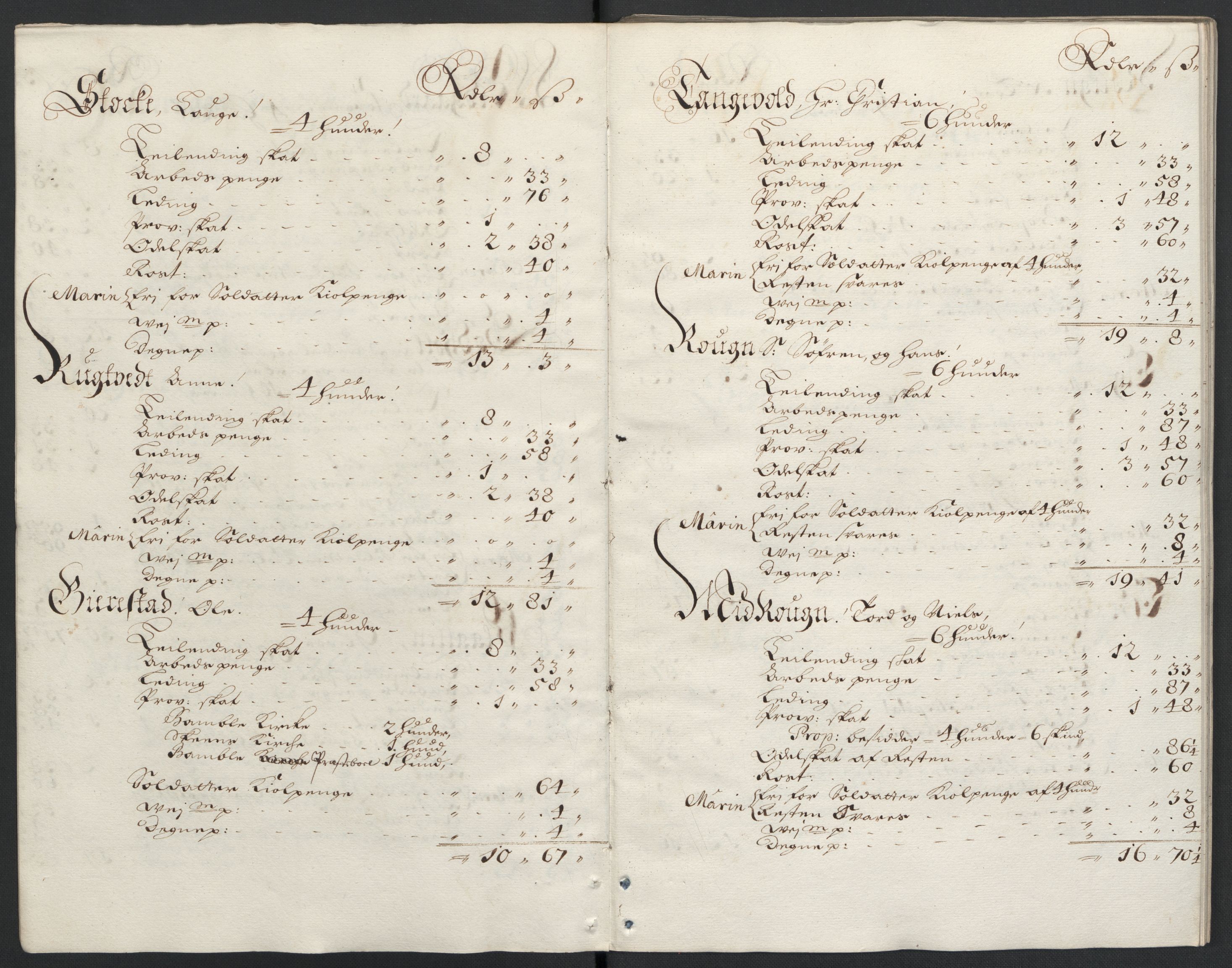 Rentekammeret inntil 1814, Reviderte regnskaper, Fogderegnskap, RA/EA-4092/R36/L2097: Fogderegnskap Øvre og Nedre Telemark og Bamble, 1697, p. 65