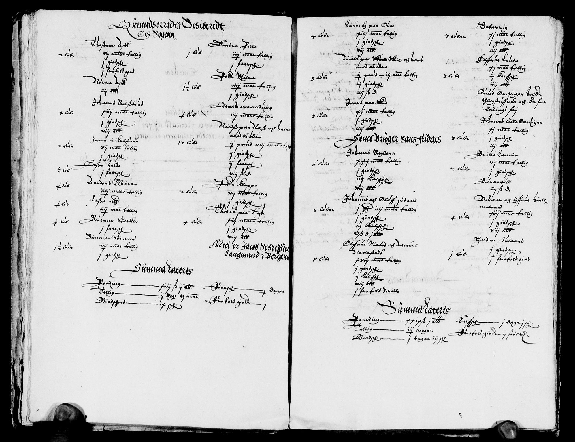Rentekammeret inntil 1814, Reviderte regnskaper, Lensregnskaper, AV/RA-EA-5023/R/Rb/Rbt/L0005: Bergenhus len, 1605-1608