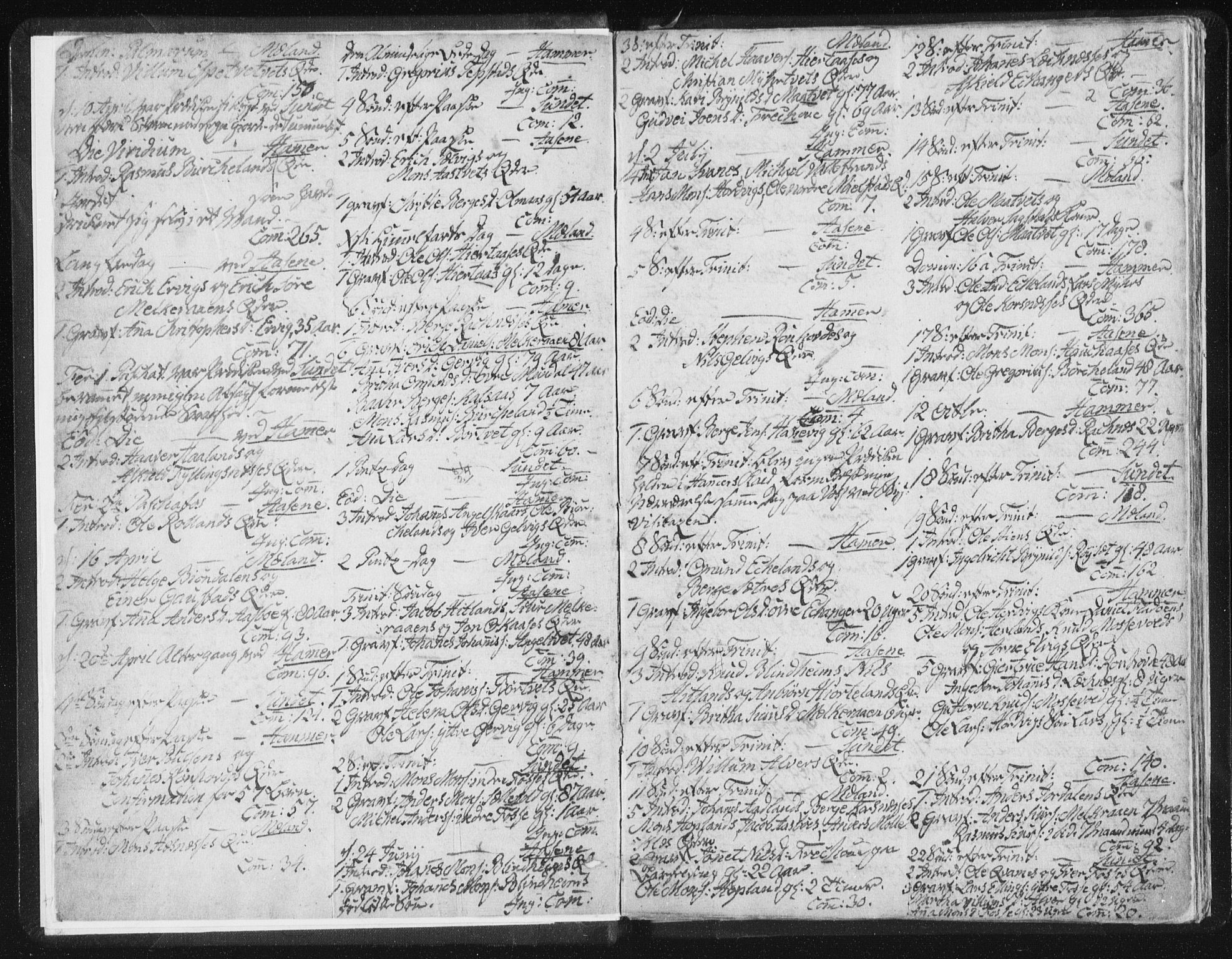 Hamre sokneprestembete, AV/SAB-A-75501/H/Ha/Haa/Haaa/L0009: Parish register (official) no. A 9, 1805-1815, p. 2