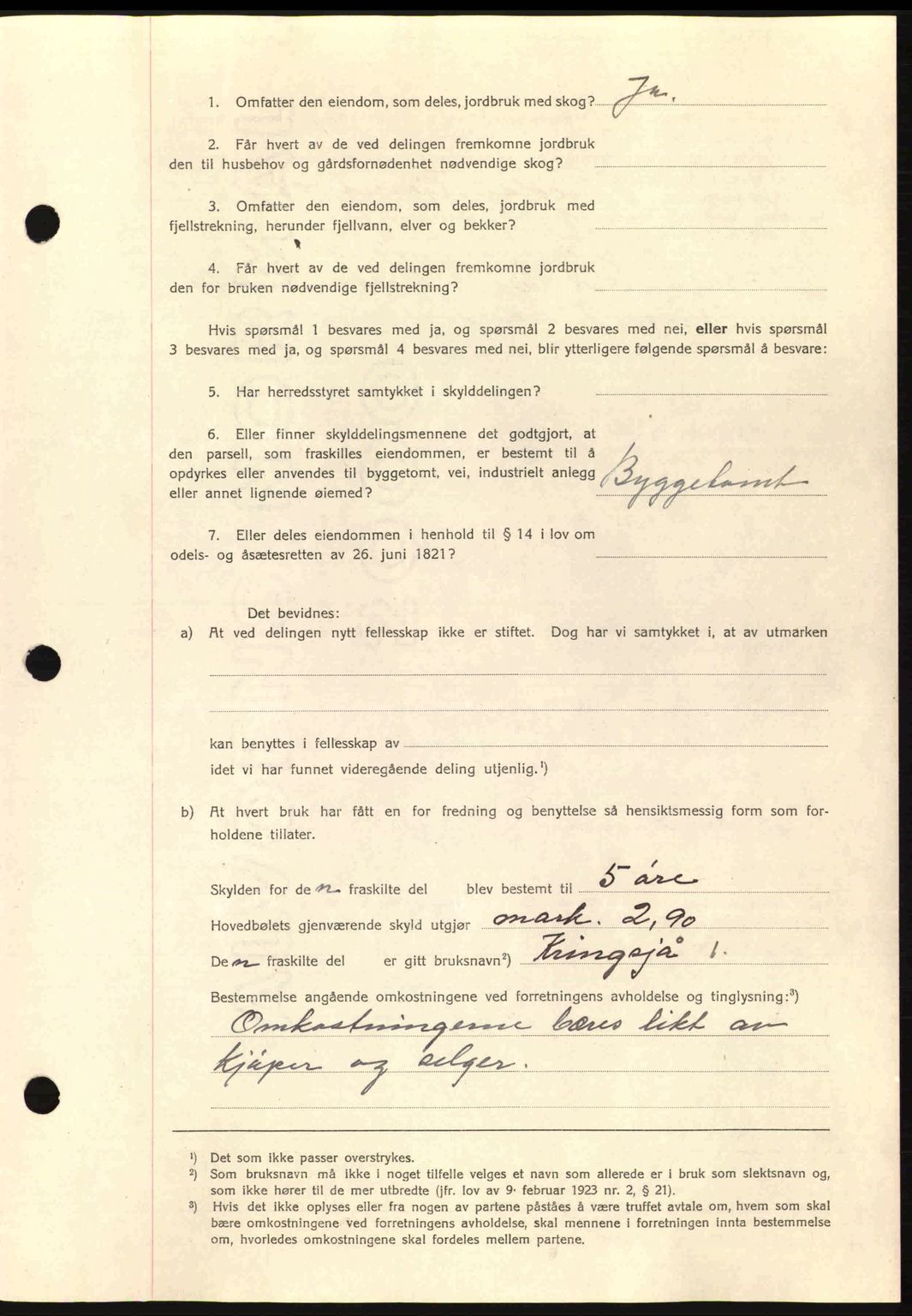 Romsdal sorenskriveri, AV/SAT-A-4149/1/2/2C: Mortgage book no. A11, 1941-1942, Diary no: : 33/1942