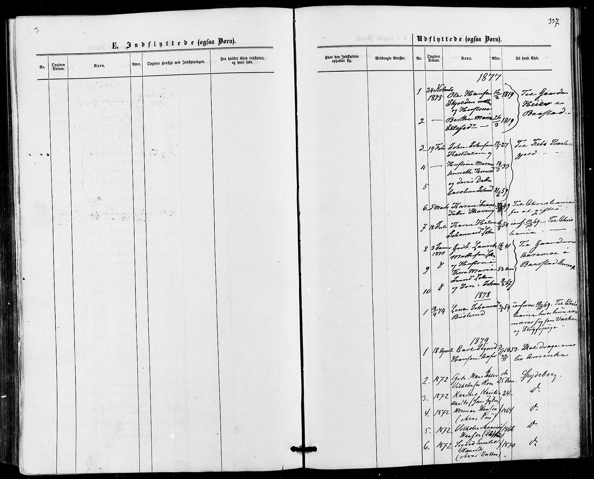 Askim prestekontor Kirkebøker, SAO/A-10900/F/Fa/L0006: Parish register (official) no. 6, 1874-1881, p. 337
