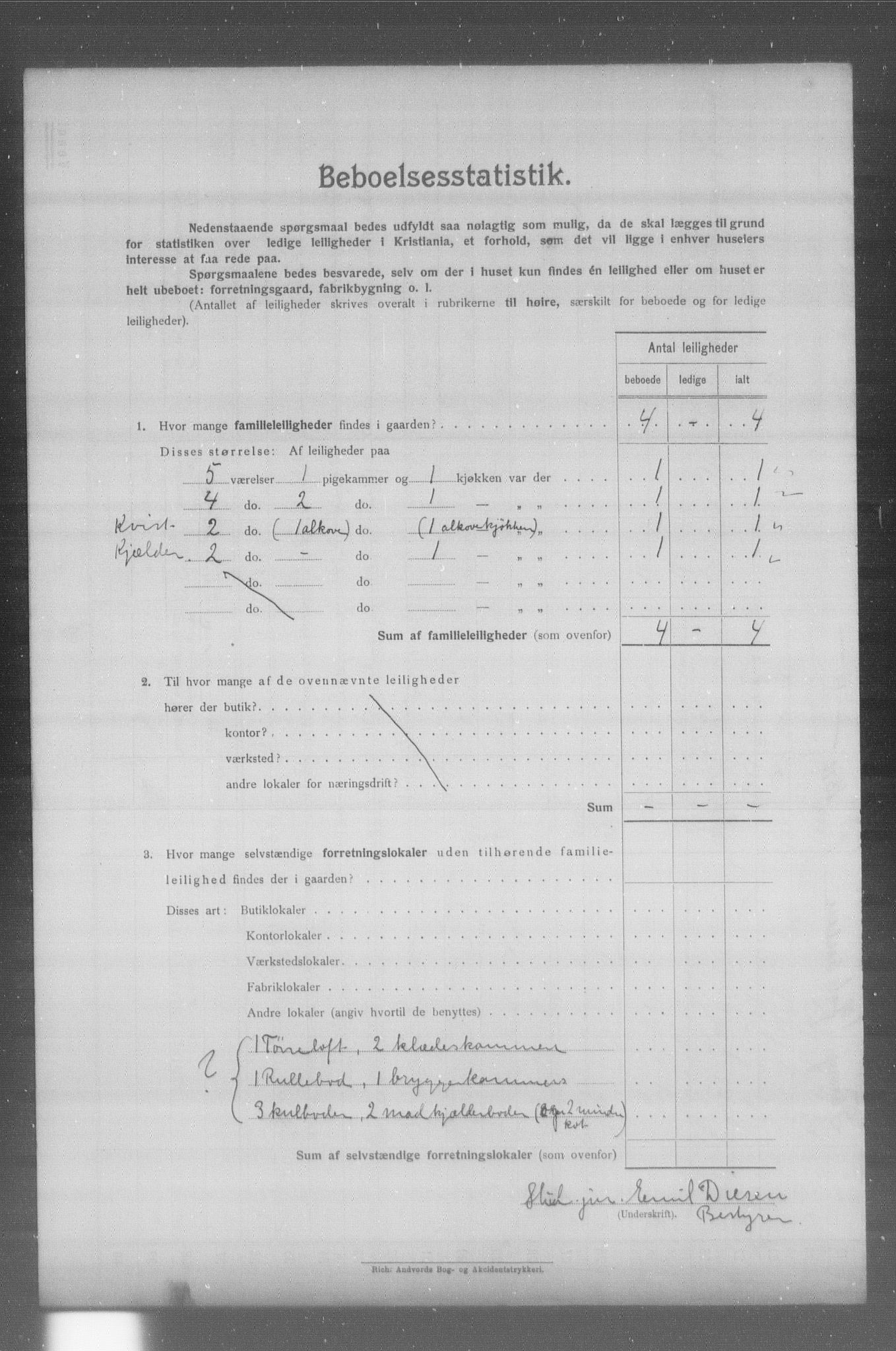 OBA, Municipal Census 1904 for Kristiania, 1904, p. 21743