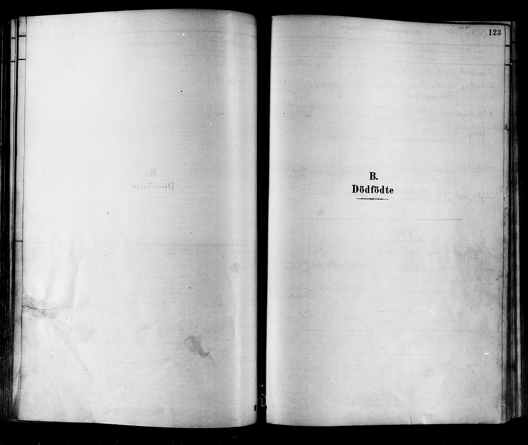 Eiker kirkebøker, SAKO/A-4/F/Fb/L0001: Parish register (official) no. II 1, 1878-1888, p. 123