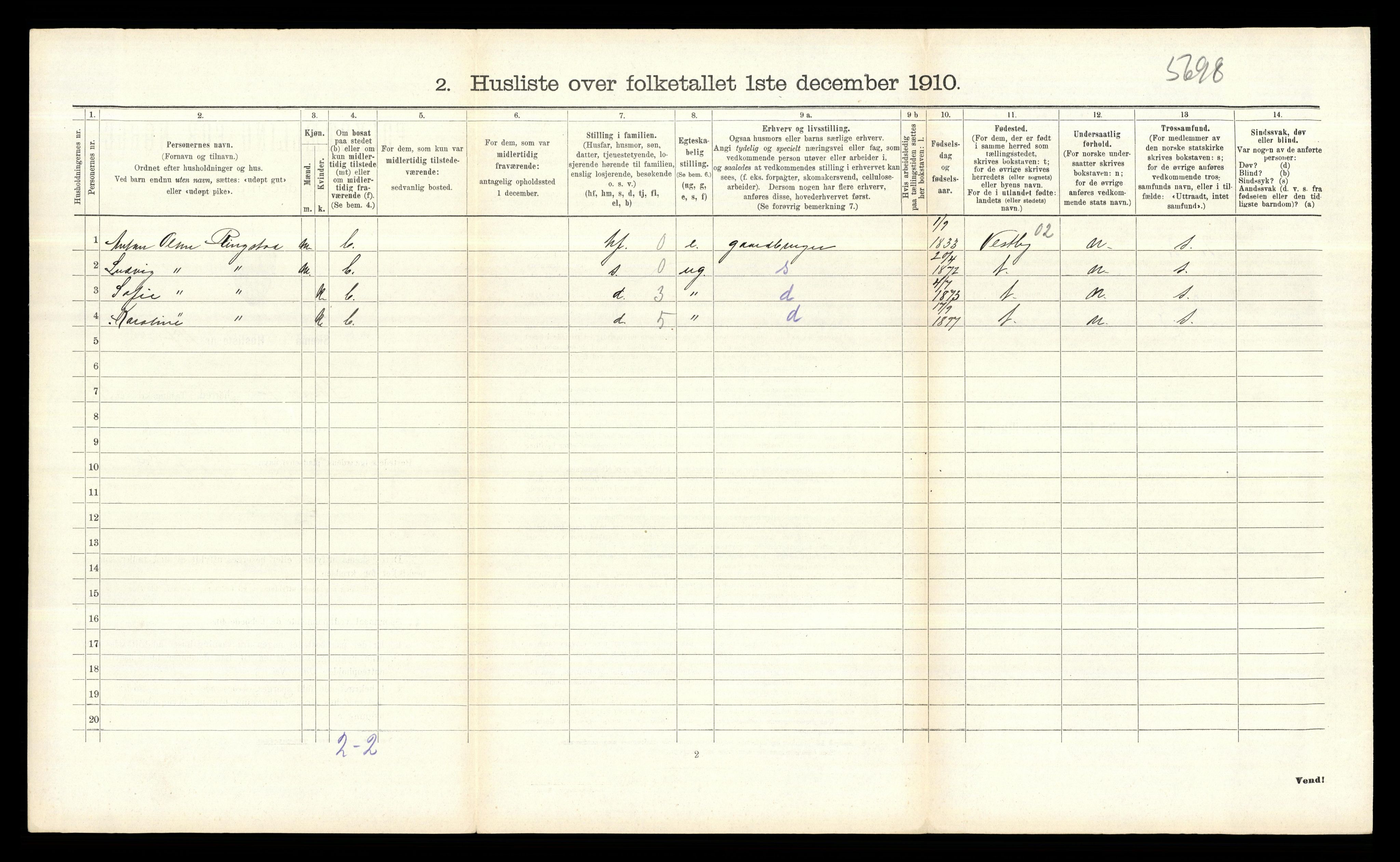 RA, 1910 census for Skiptvet, 1910, p. 770