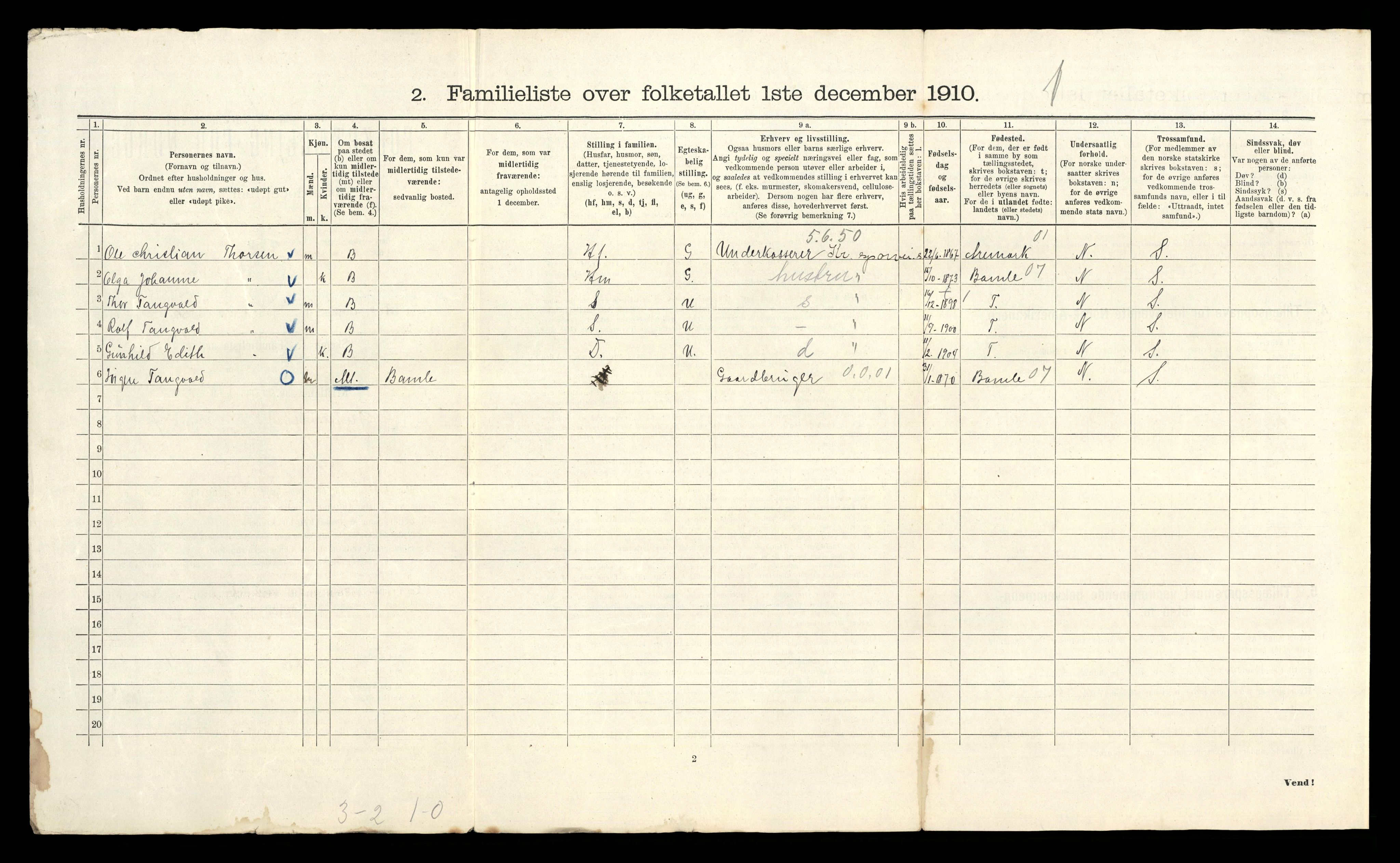 RA, 1910 census for Kristiania, 1910, p. 1162