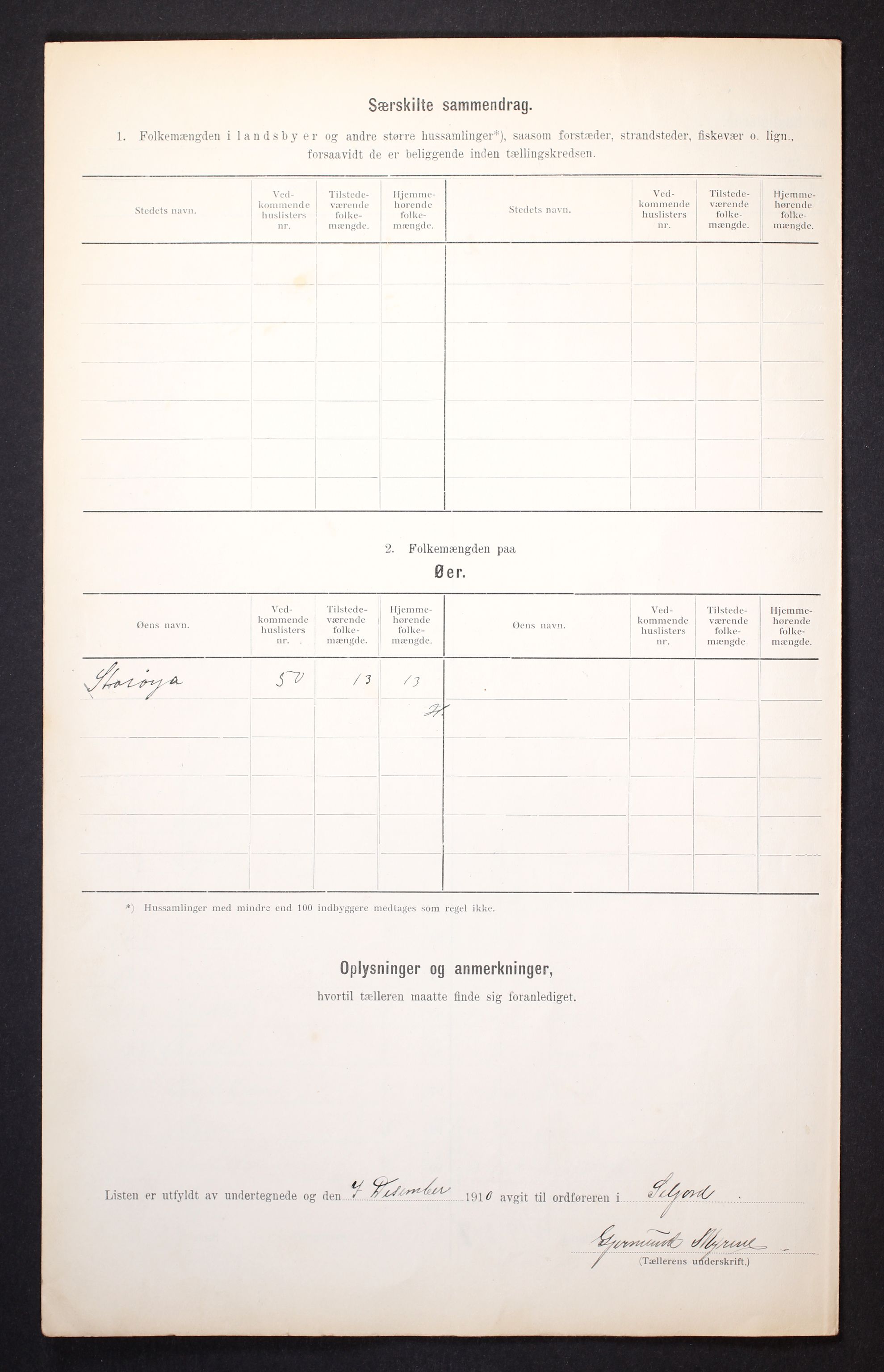 RA, 1910 census for Seljord, 1910, p. 24