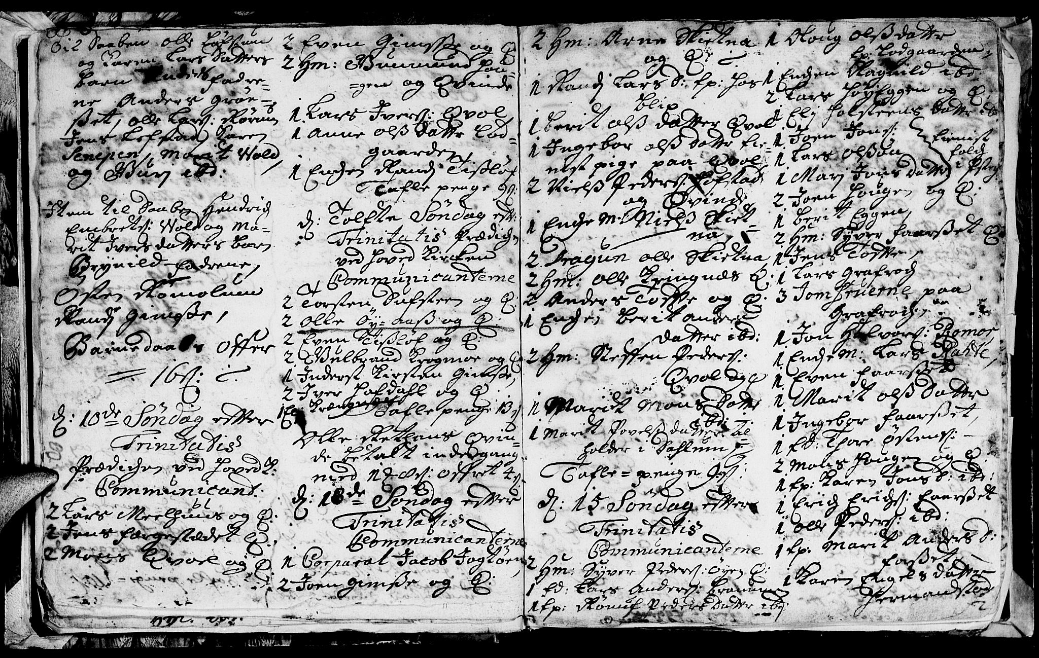 Ministerialprotokoller, klokkerbøker og fødselsregistre - Sør-Trøndelag, AV/SAT-A-1456/691/L1090: Parish register (copy) no. 691C01, 1732-1742