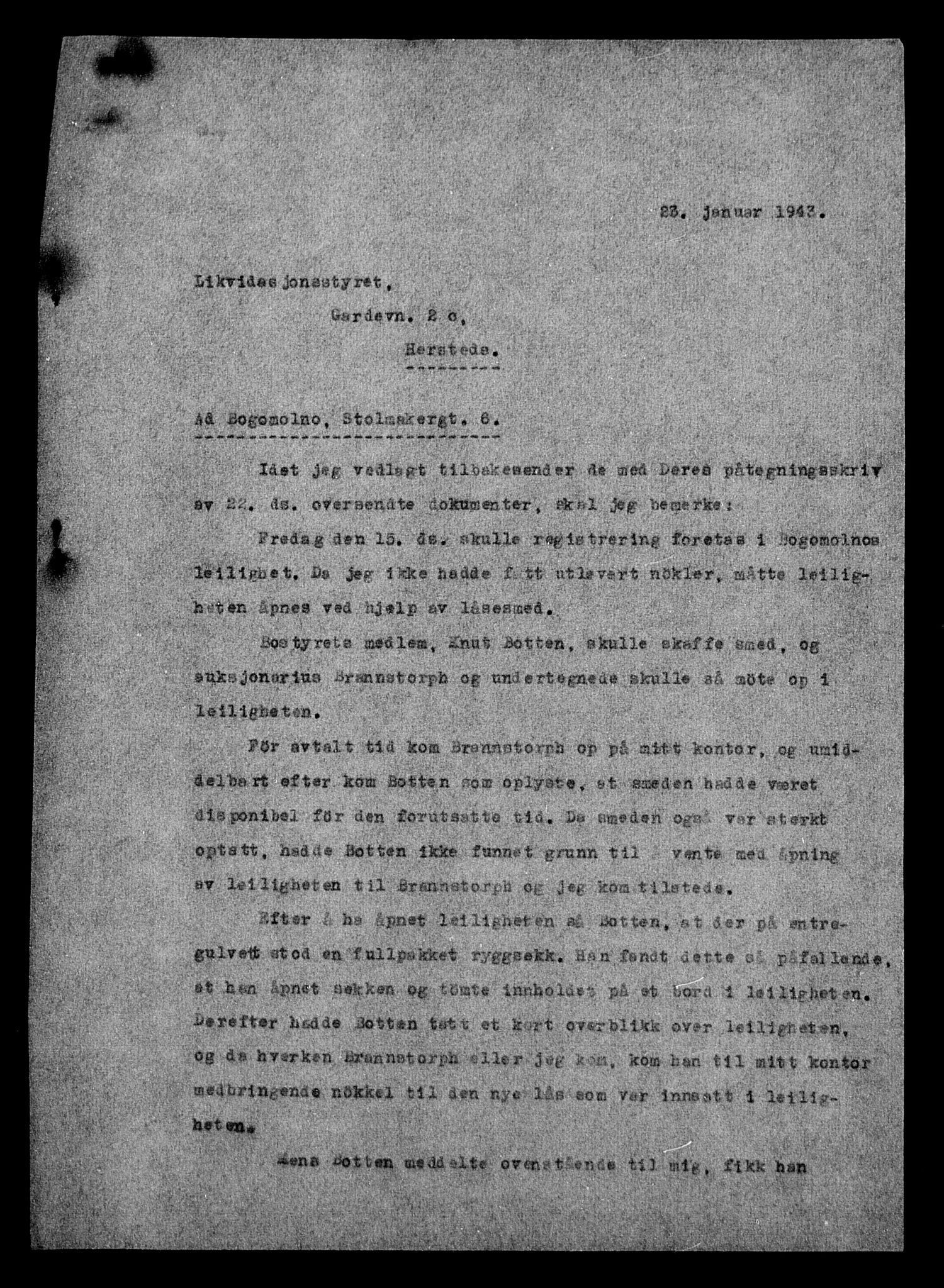 Justisdepartementet, Tilbakeføringskontoret for inndratte formuer, AV/RA-S-1564/H/Hc/Hcc/L0927: --, 1945-1947, p. 323