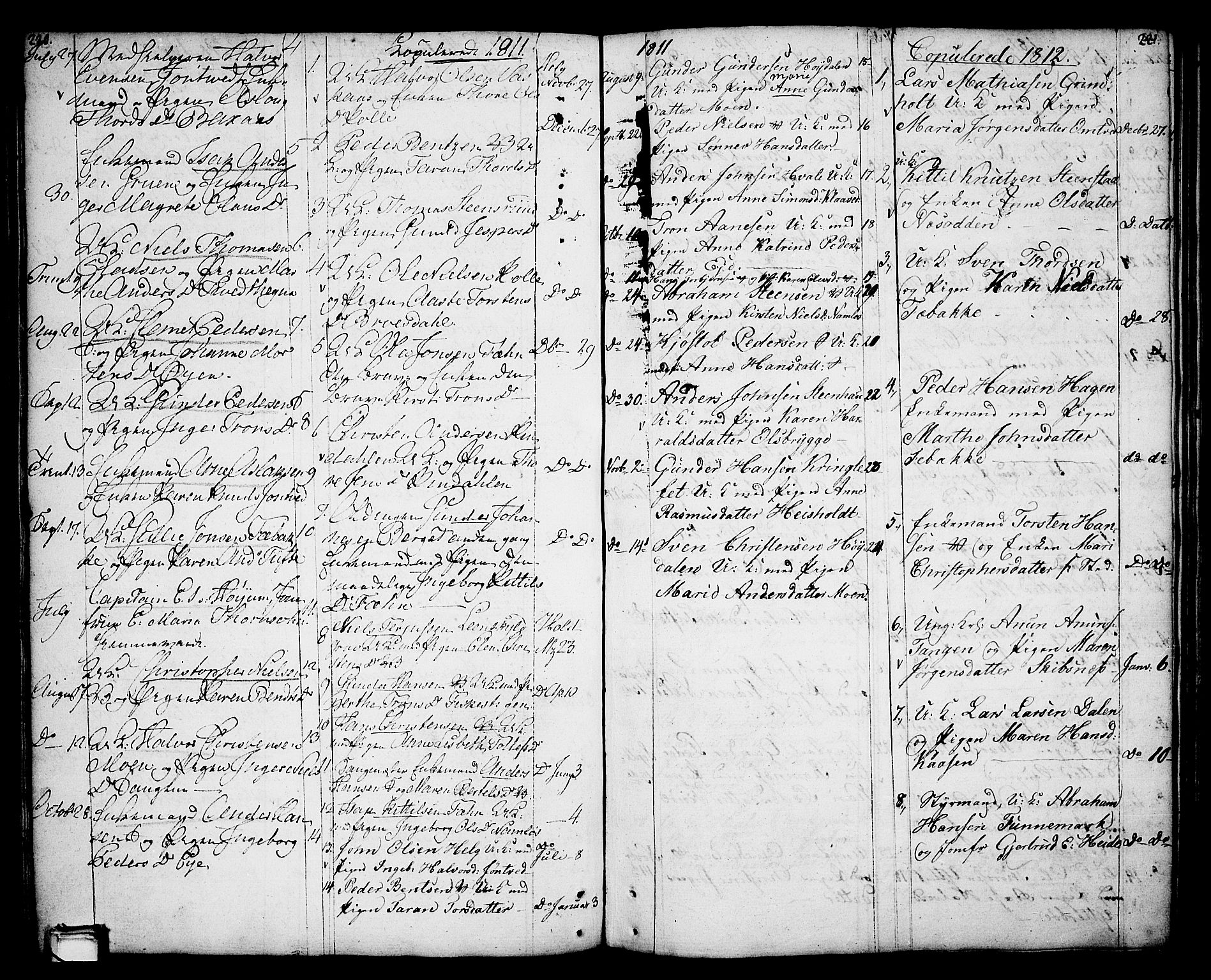 Holla kirkebøker, AV/SAKO-A-272/F/Fa/L0002: Parish register (official) no. 2, 1779-1814, p. 220-221