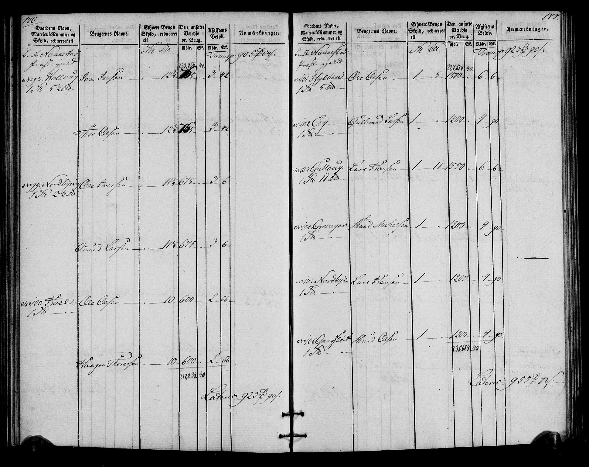 Rentekammeret inntil 1814, Realistisk ordnet avdeling, AV/RA-EA-4070/N/Ne/Nea/L0023: Øvre Romerike fogderi. Oppebørselsregister, 1803-1804, p. 90